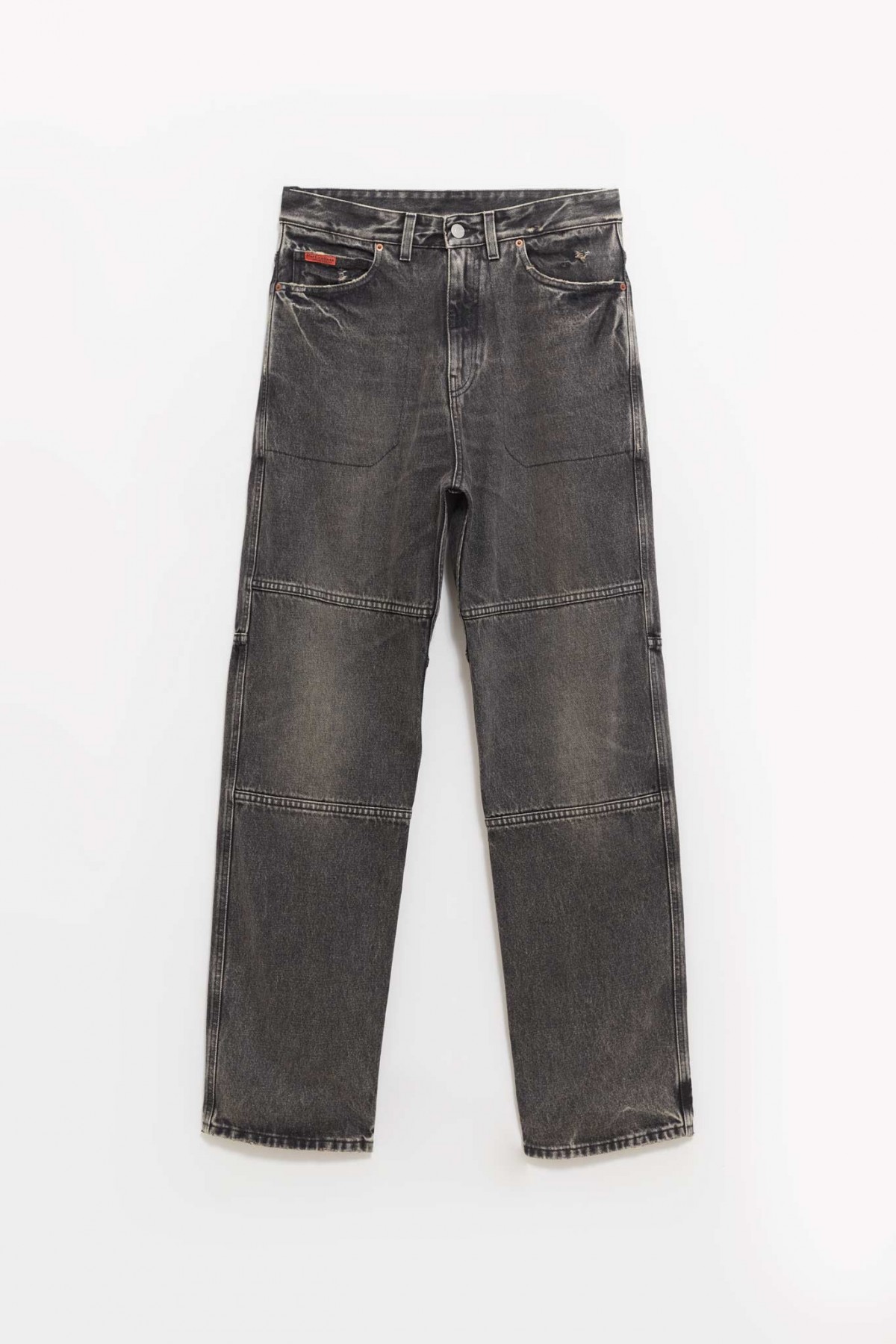 MARTINE ROSE BLACK PANELLED JEAN IAMNUE