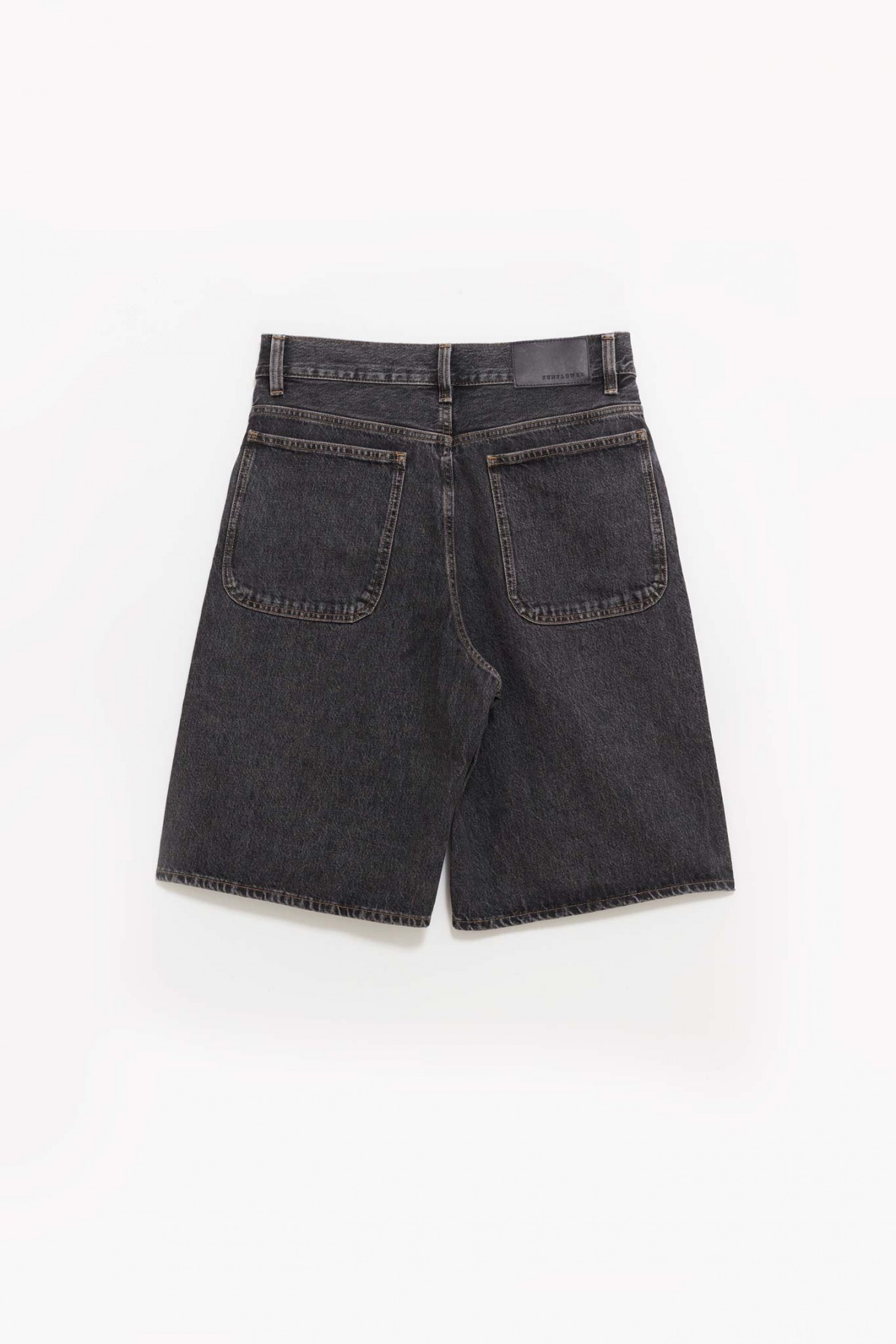 SUNFLOWER BLACK STONE SUPER WIDE SHORTS IAMNUE