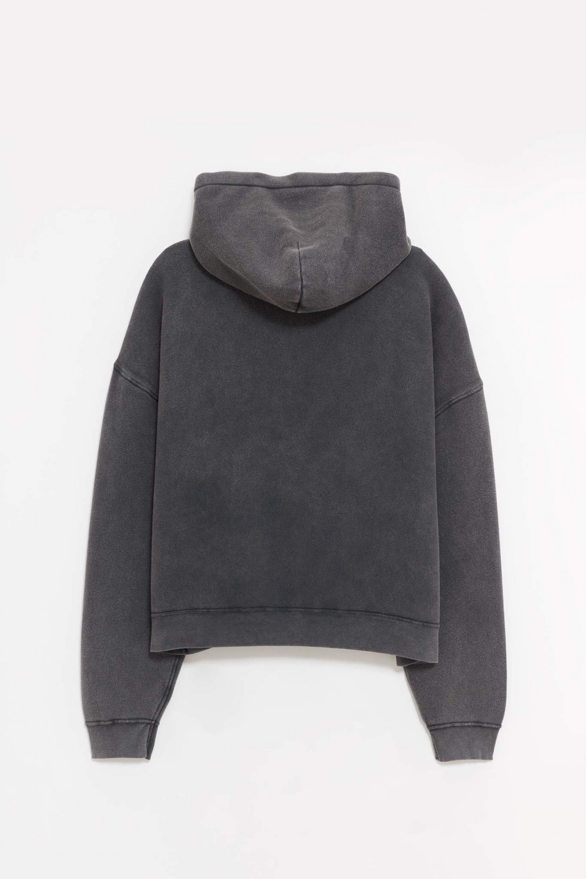 SUNFLOWER ANTRACITE WASHED HOOD SWEAT HOODIE IAMNUE