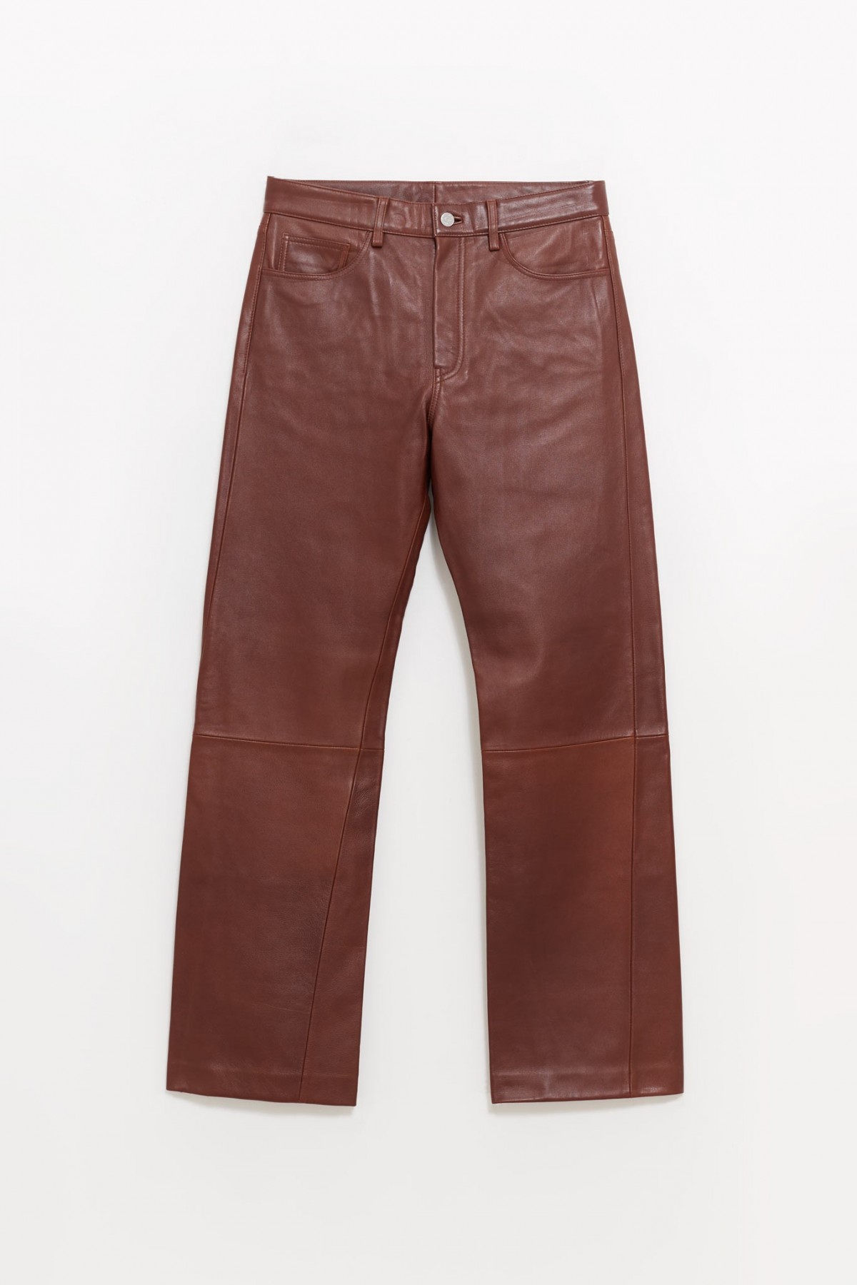 SUNFLOWER COGNAC STRAIGHT TWIST TROUSER IAMNUE