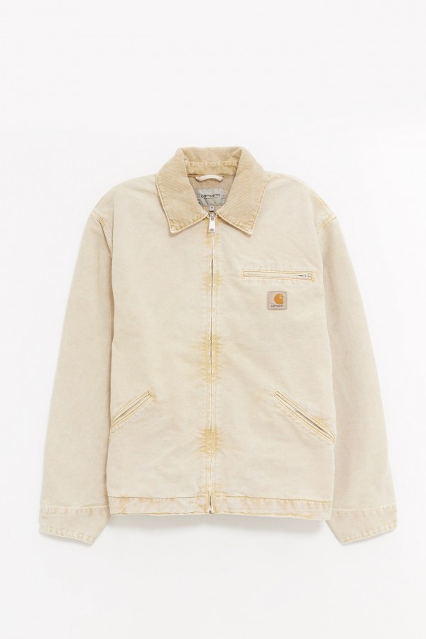 CARHARTT WIP DUSTY H BROWN OG DETROIT JACKET IAMNUE