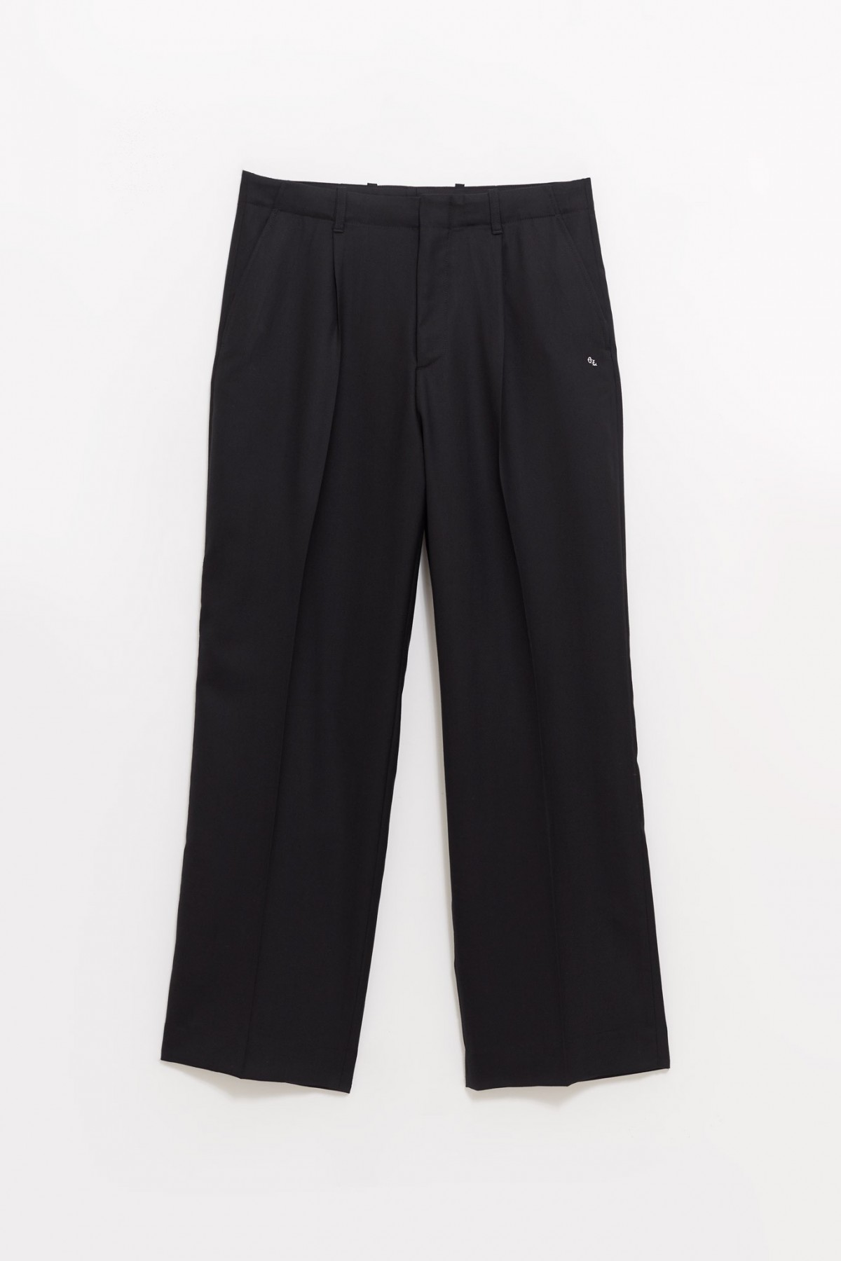 OUR LEGACY BLACK PANAMA BORROWED CHINO TROUSER IAMNUE