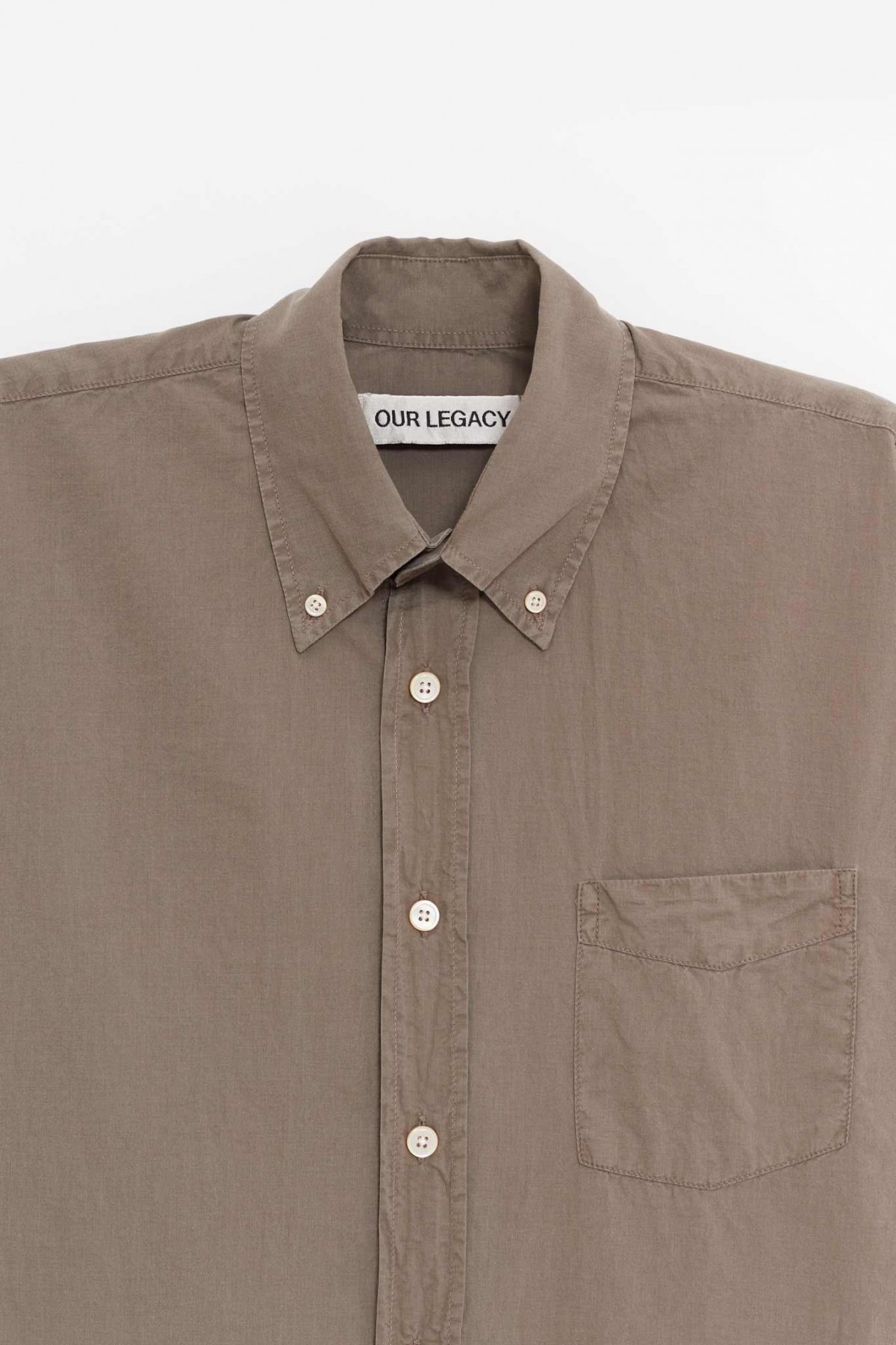 OUR LEGACY CLAY BORROWED BD SHIRT IAMNUE