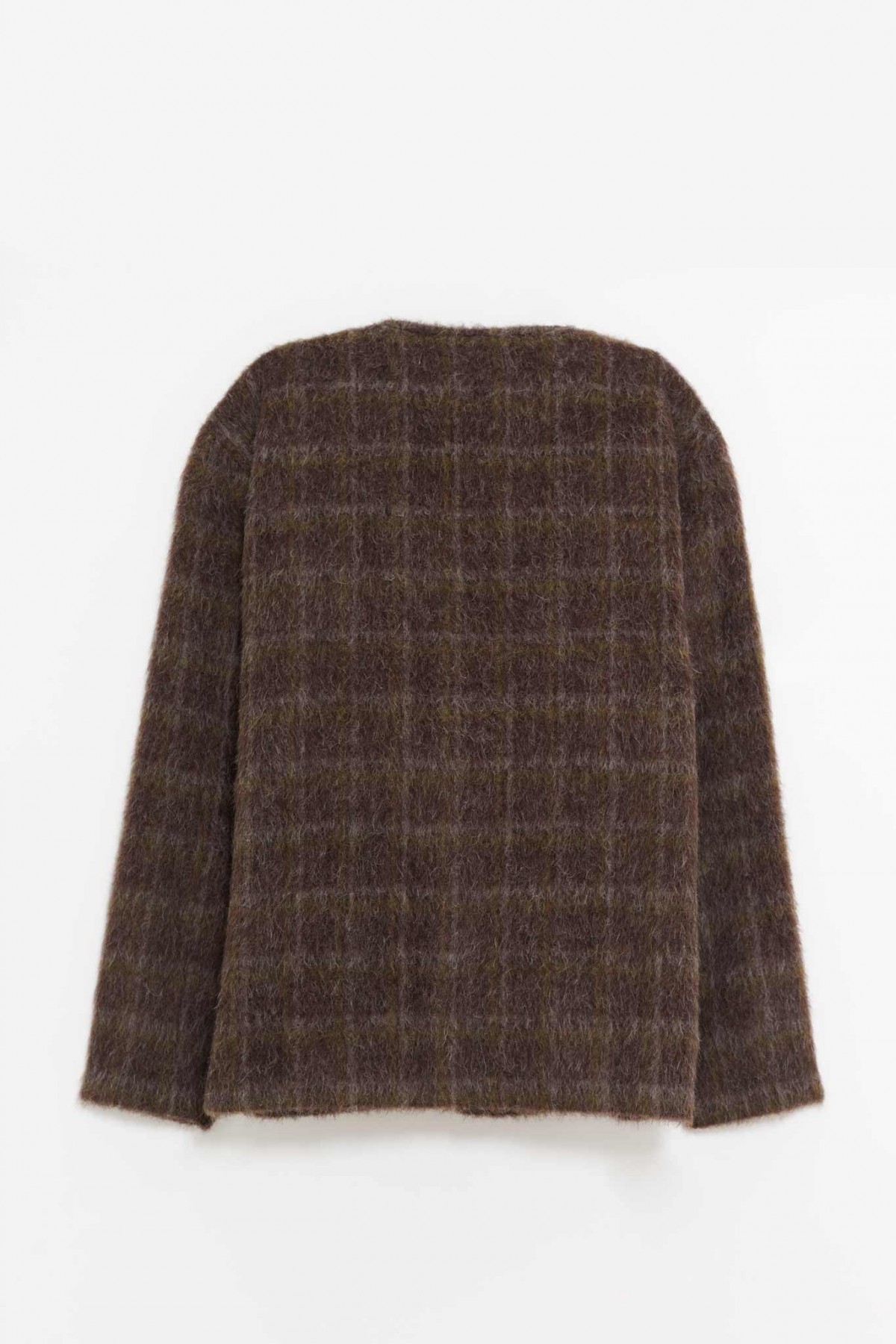 OUR LEGACY DORF CHECK CARDIGAN IAMNUE