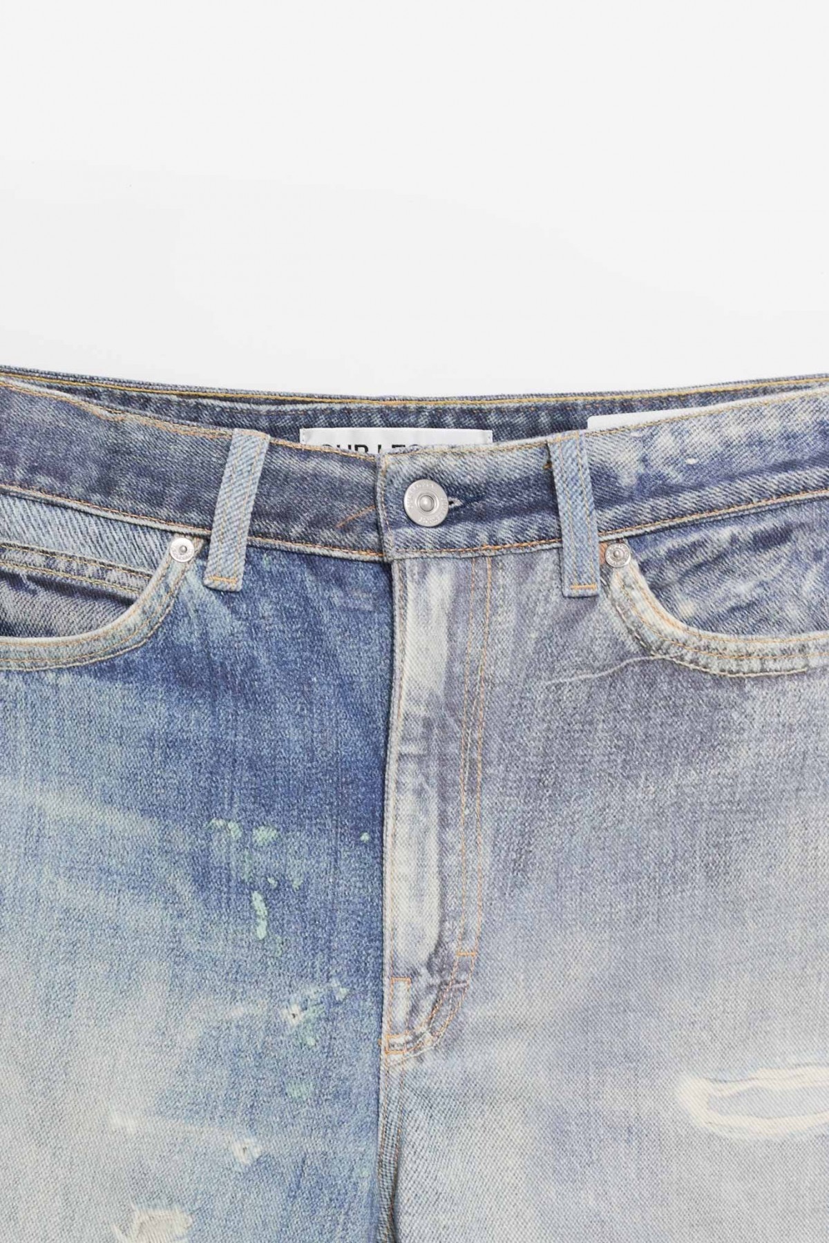 OUR LEGACY DIGITAL DENIM PRINT FULL CUT TROUSER IAMNUE