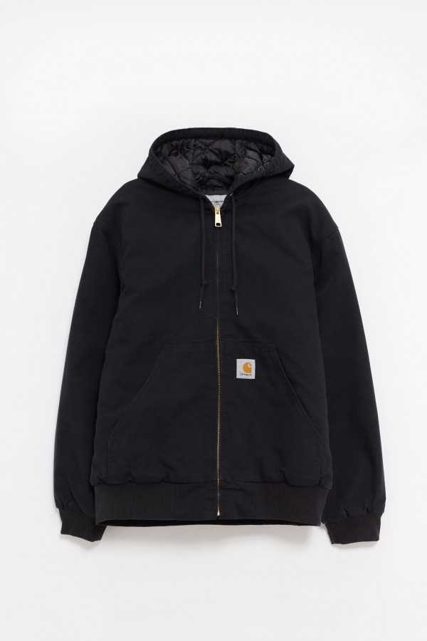 CARHARTT WIP BLACK OG ACTIVE JACKET IAMNUE