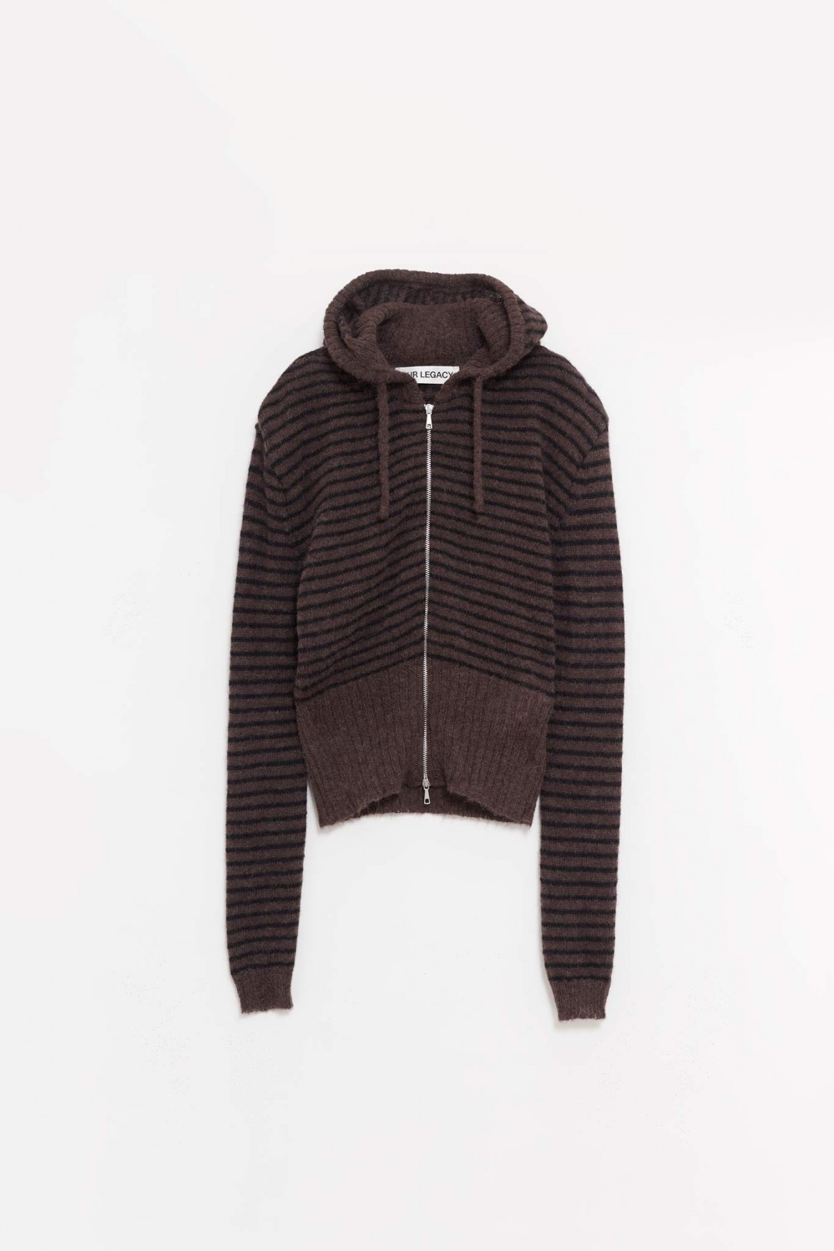 OUR LEGACY DIRT STRIPE COMPACT HOOD JACKET IAMNUE