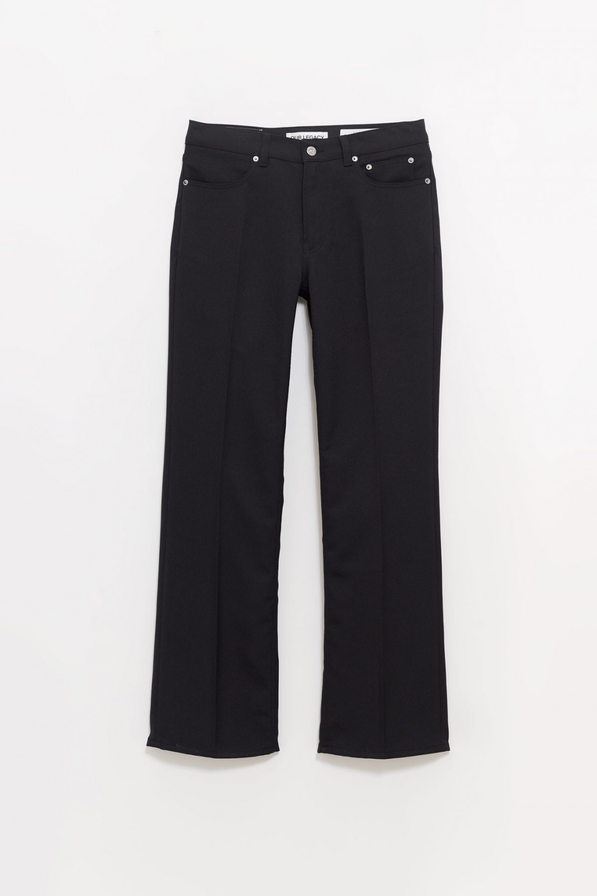 OUR LEGACY BLACK PERMANENT CARLSON CUT JEANS IAMNUE