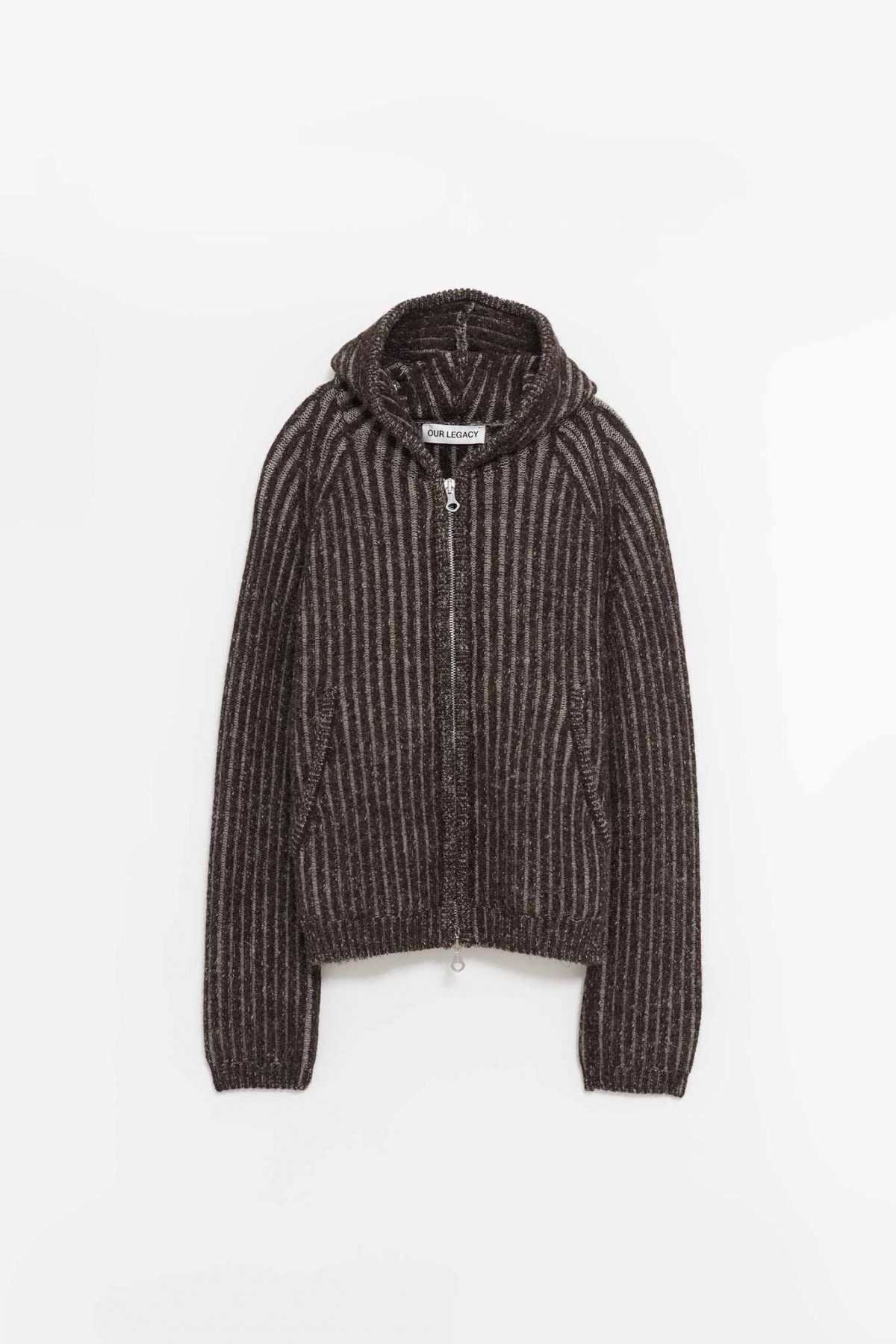 OUR LEGACY W VANISE BROWN LEVEL HOOD JACKET IAMNUE