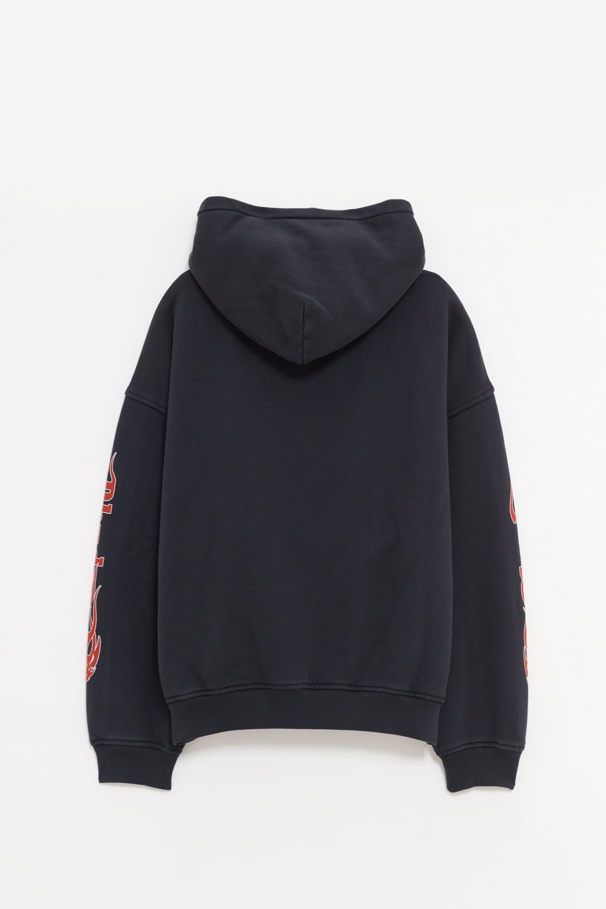 RHUDE VINTAGE BLACK MESA STALLION HOODIE IAMNUE