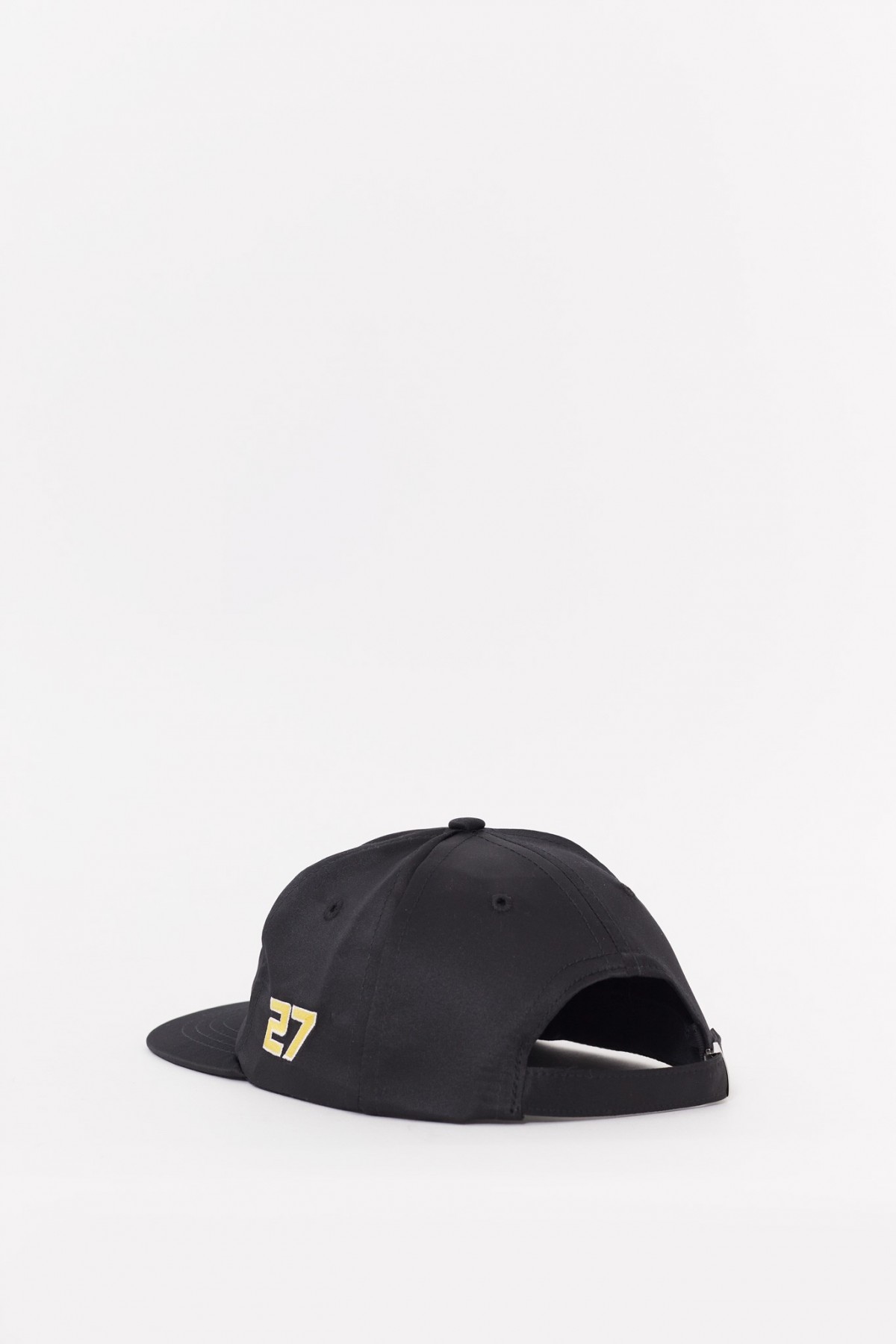 RHUDE BLACK RHUDE SPORTS CLUB CURVED BRIM HAT IAMNUE