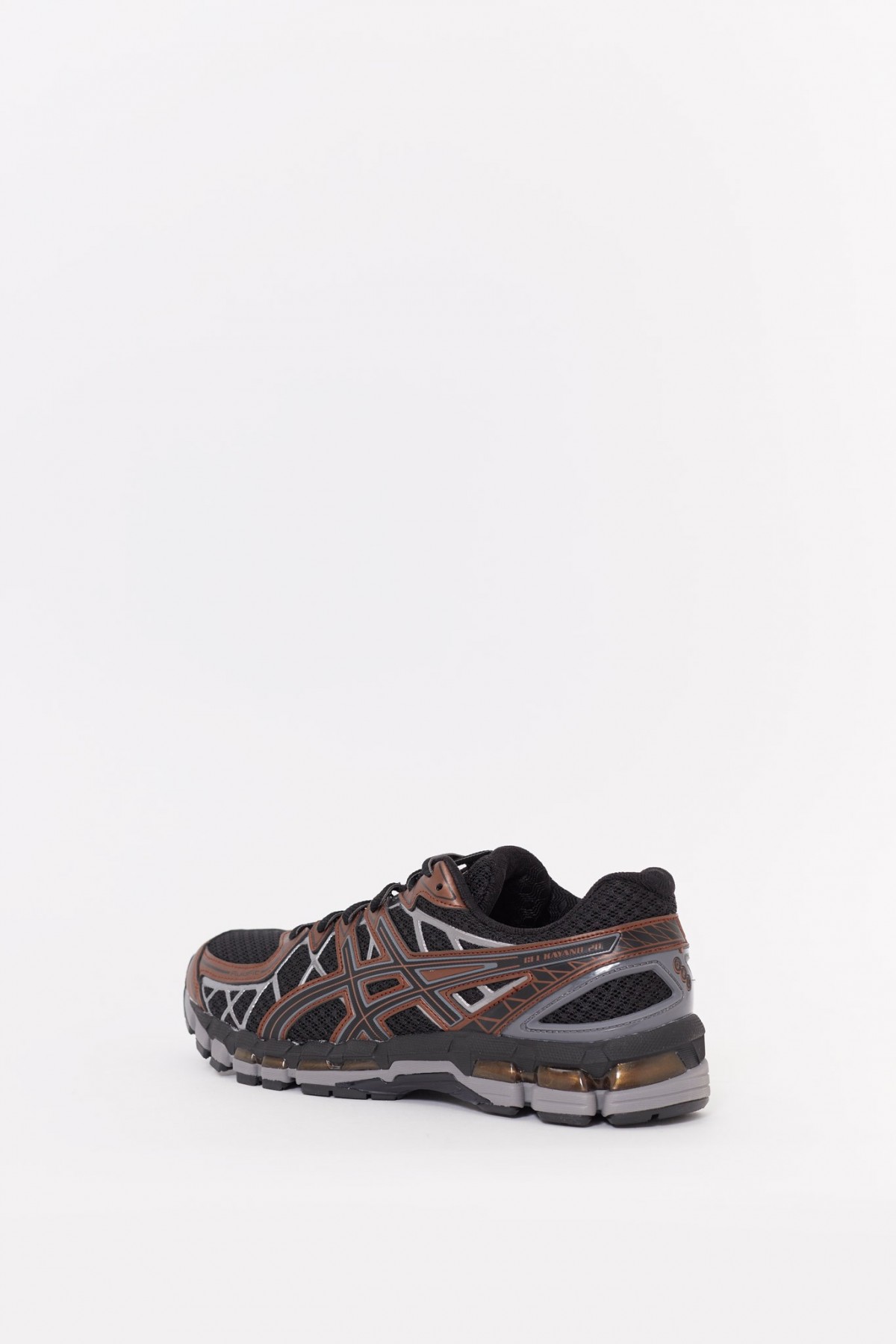 ASICS REDDISH BROWN GEL KAYANO 20 SNEAKERS IAMNUE