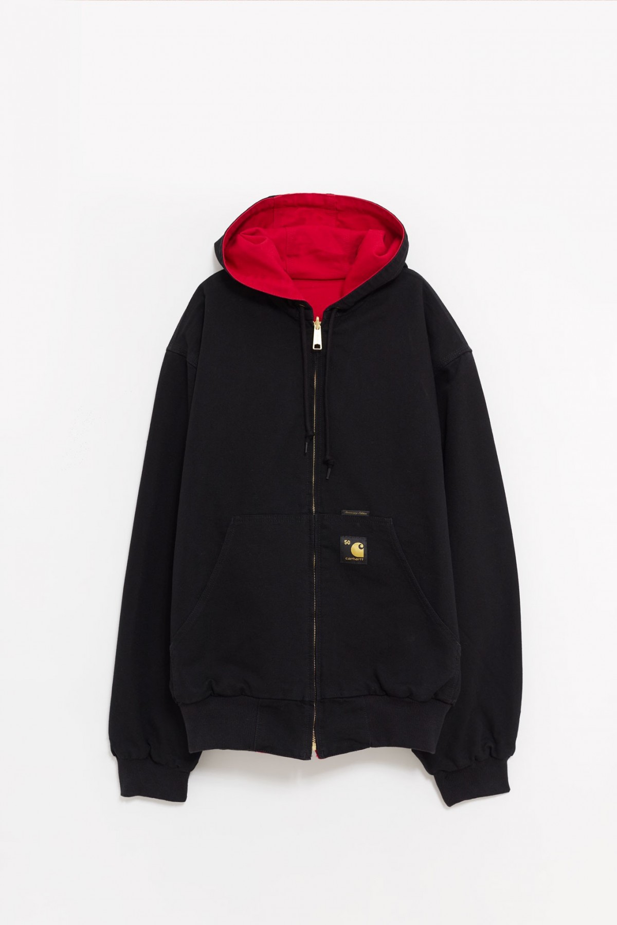 CARHARTT WIP BLACK USA RED OG ACTIVE 50TH ANIVERSARY JACKET IAMNUE