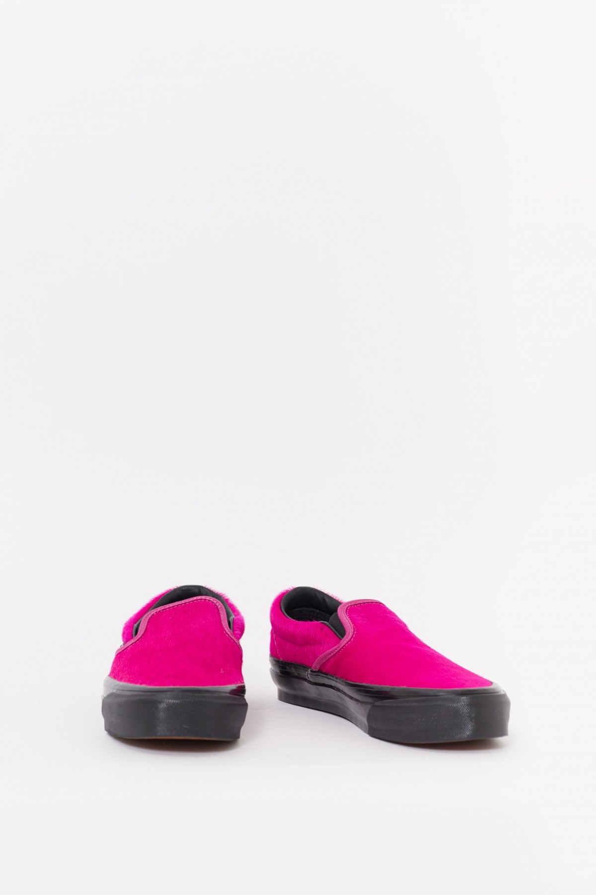 VANS OTW PONY HAIR FUCHSIA LX CLASSIC SLIP-ON 98 SNEAKERS IAMNUE