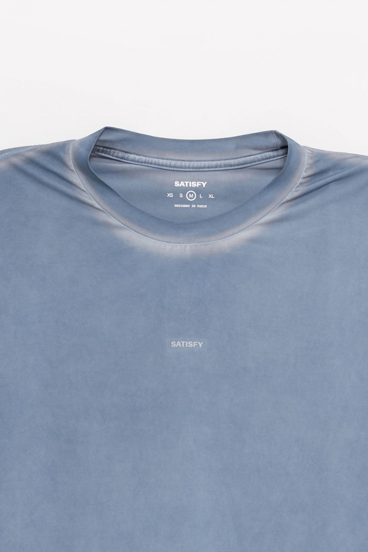 SATISFY PIGMENT SLATE AURALITE LS T-SHIRT IAMNUE