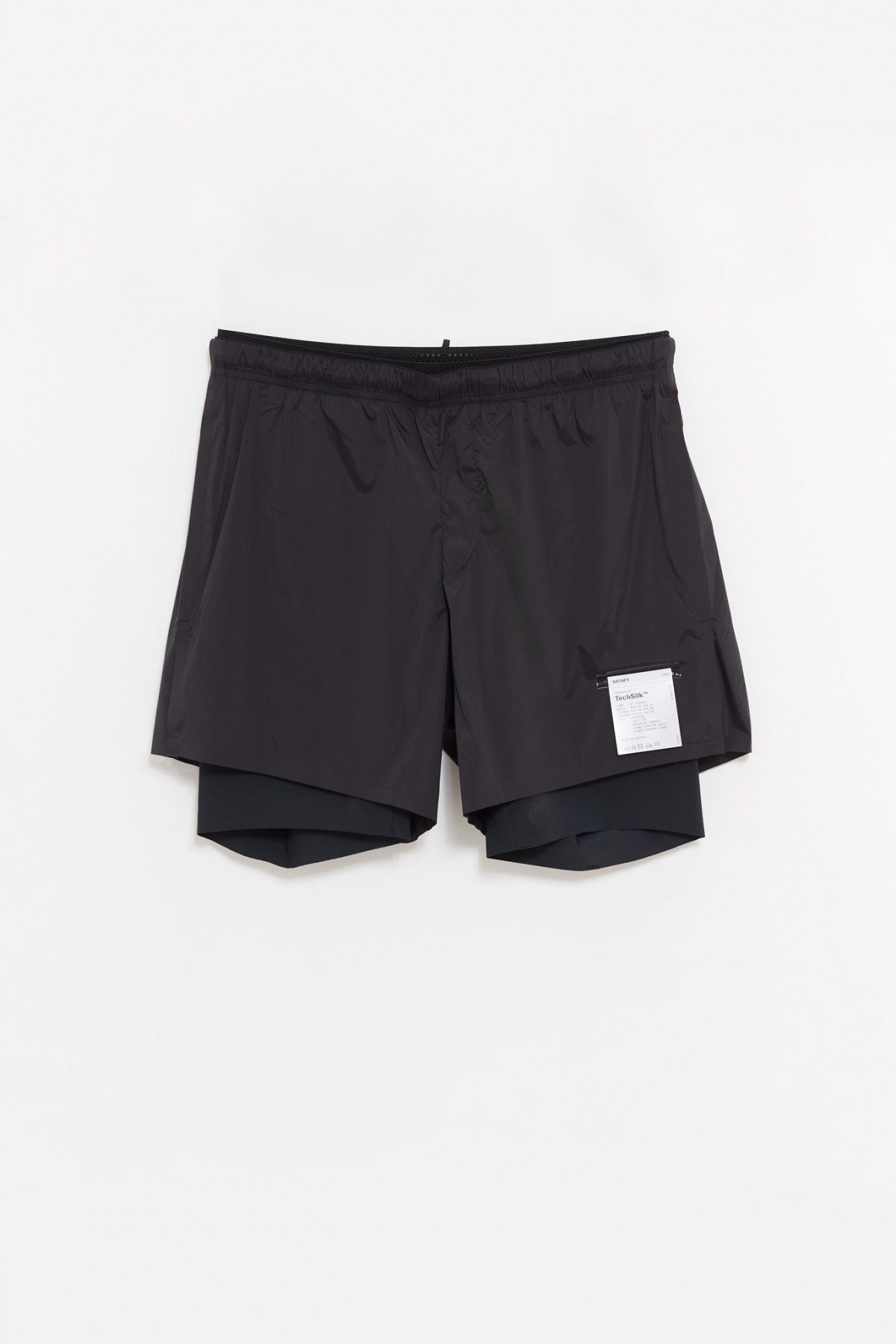 SATISFY BLACK TECHSILK 8 SHORTS IAMNUE