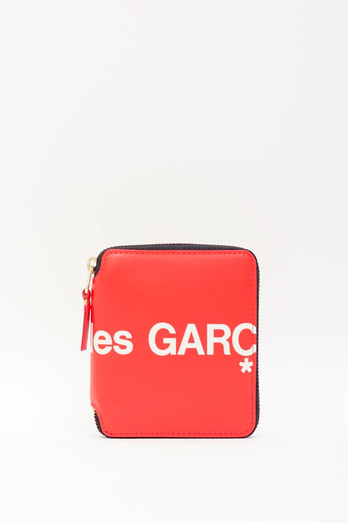 COMME DES GARCONS RED HUGE LOGO WALLET IAMNUE