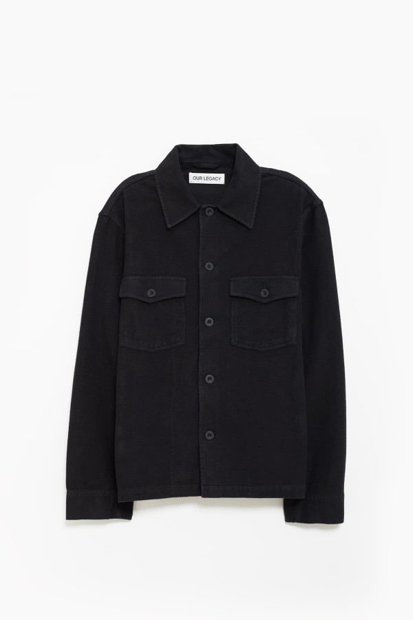 OUR LEGACY BLACK EVENING COACH JACKET IAMNUE