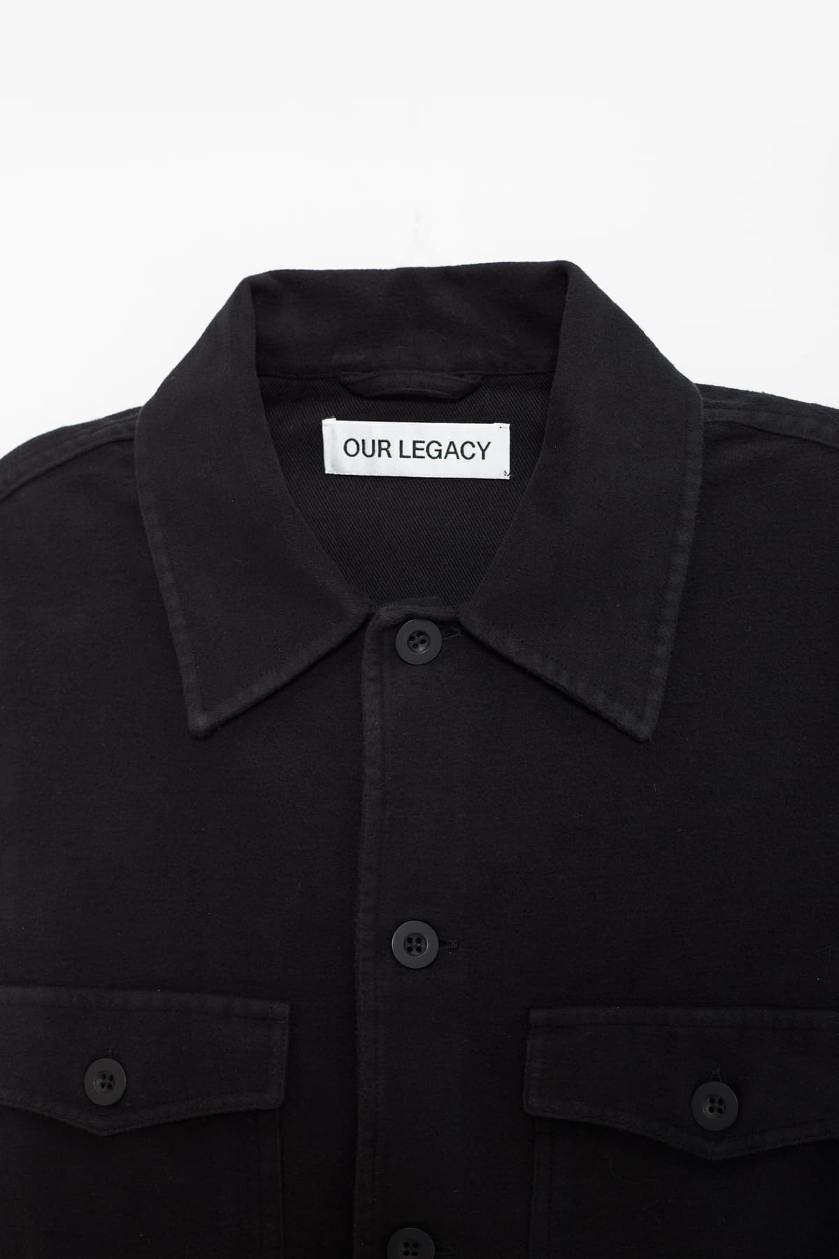 OUR LEGACY BLACK EVENING COACH JACKET IAMNUE