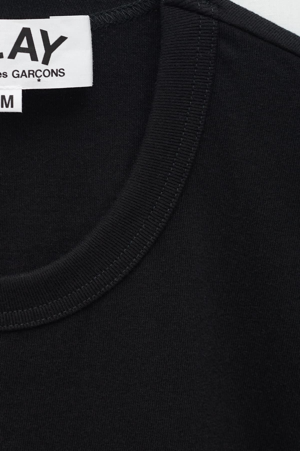 COMME DES GARCONS PLAY BLACK P1T202 T-SHIRT IAMNUE