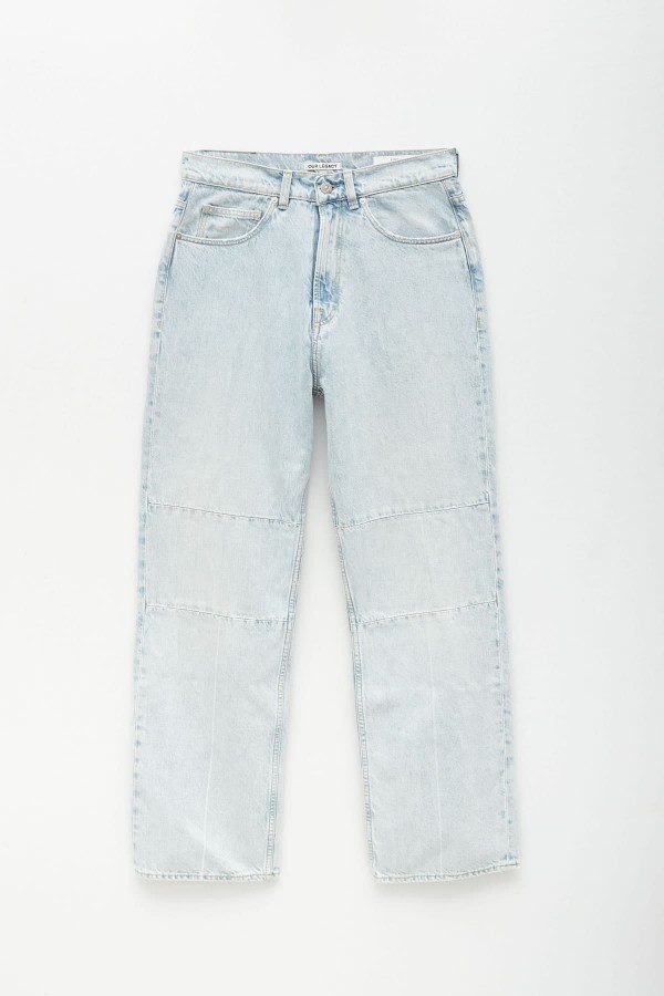OUR LEGACY BLUE SUPERLIGHT EXTENDED THIRD CUT JEANS IAMNUE
