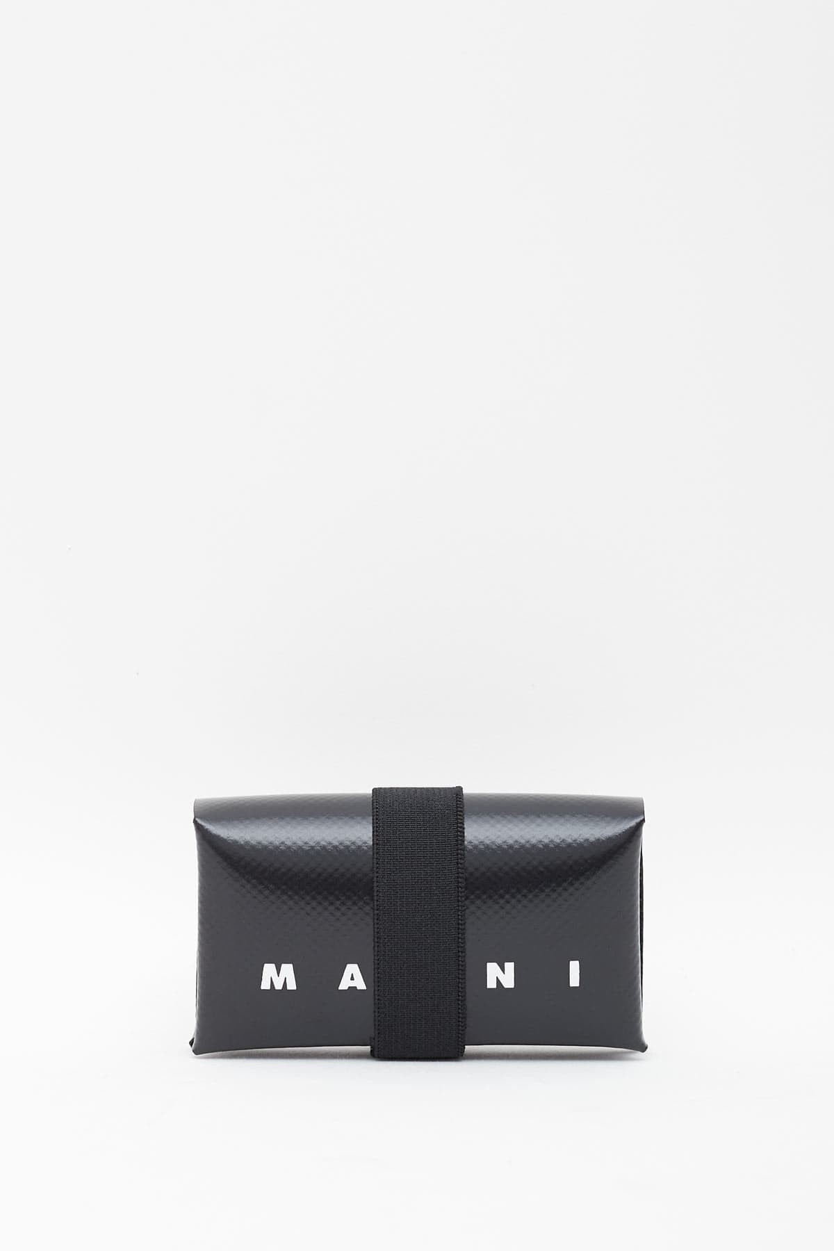 MARNI BLACK PVC ORIGAMI WALLET IAMNUE
