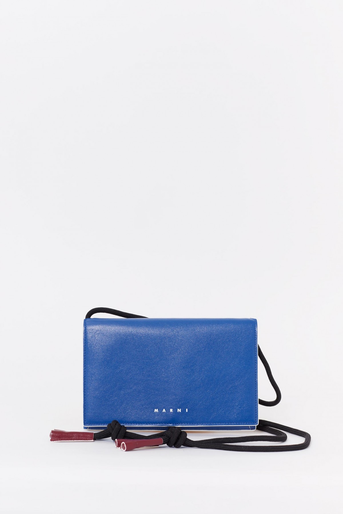 MARNI BLUE PVC TRIBECA BAG IAMNUE