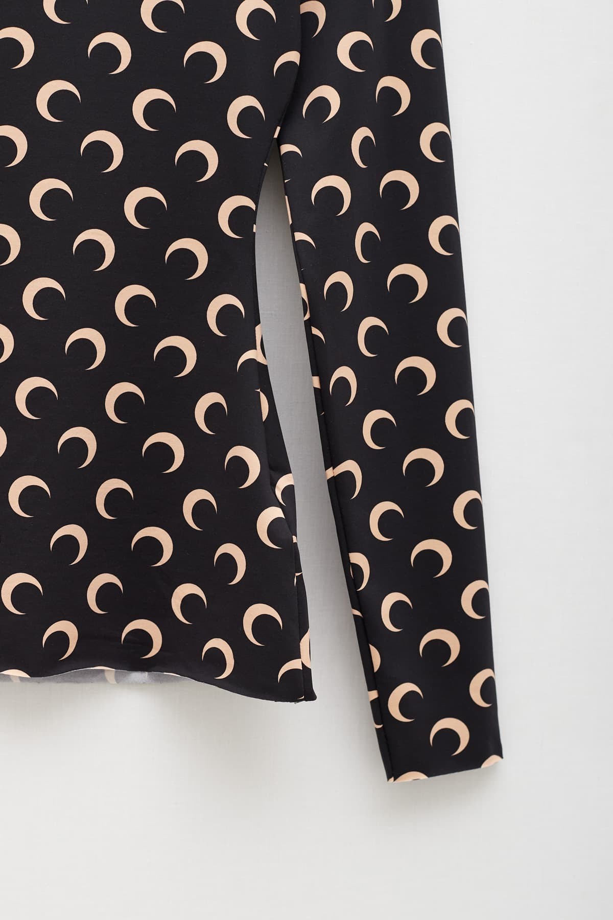 MARINE SERRE TAN SECOND SKIN MOON TOP IAMNUE