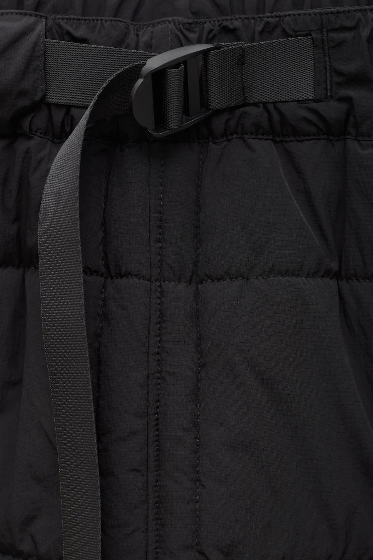 STUSSY BLACK PRIMALOFT MOUNTAIN PANTS IAMNUE