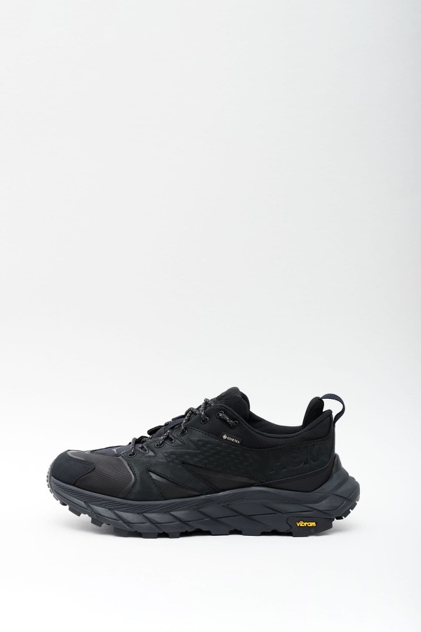 HOKA ONE ONE BLACK ANACAPA LOW GTX SNEAKERS IAMNUE