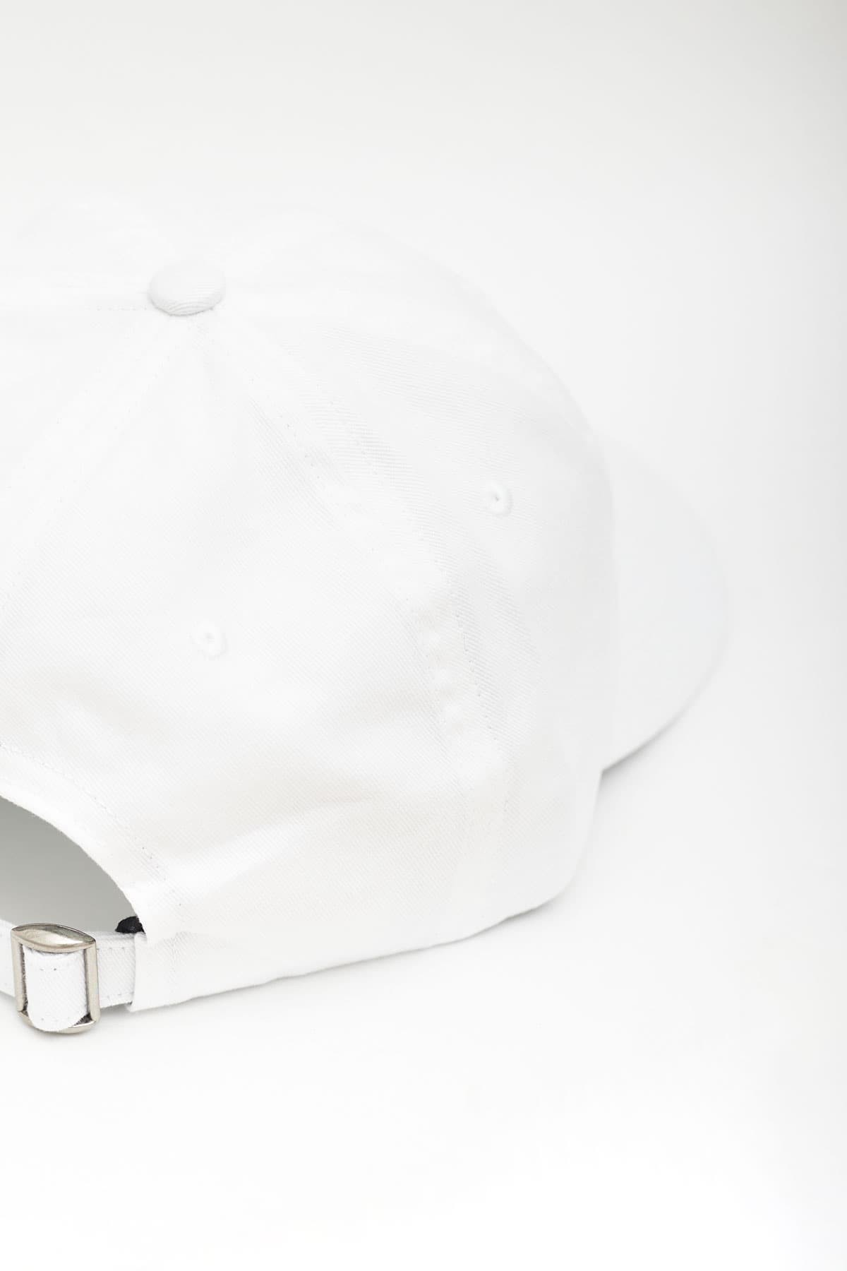 SUNFLOWER WHITE LOGO CAP IAMNUE