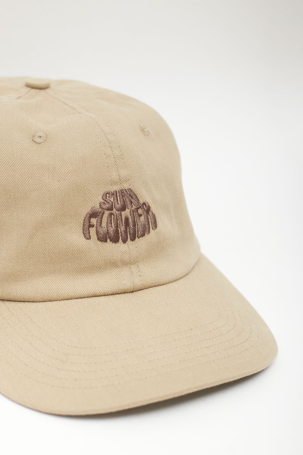 SUNFLOWER KHAKI LOGO CAP IAMNUE