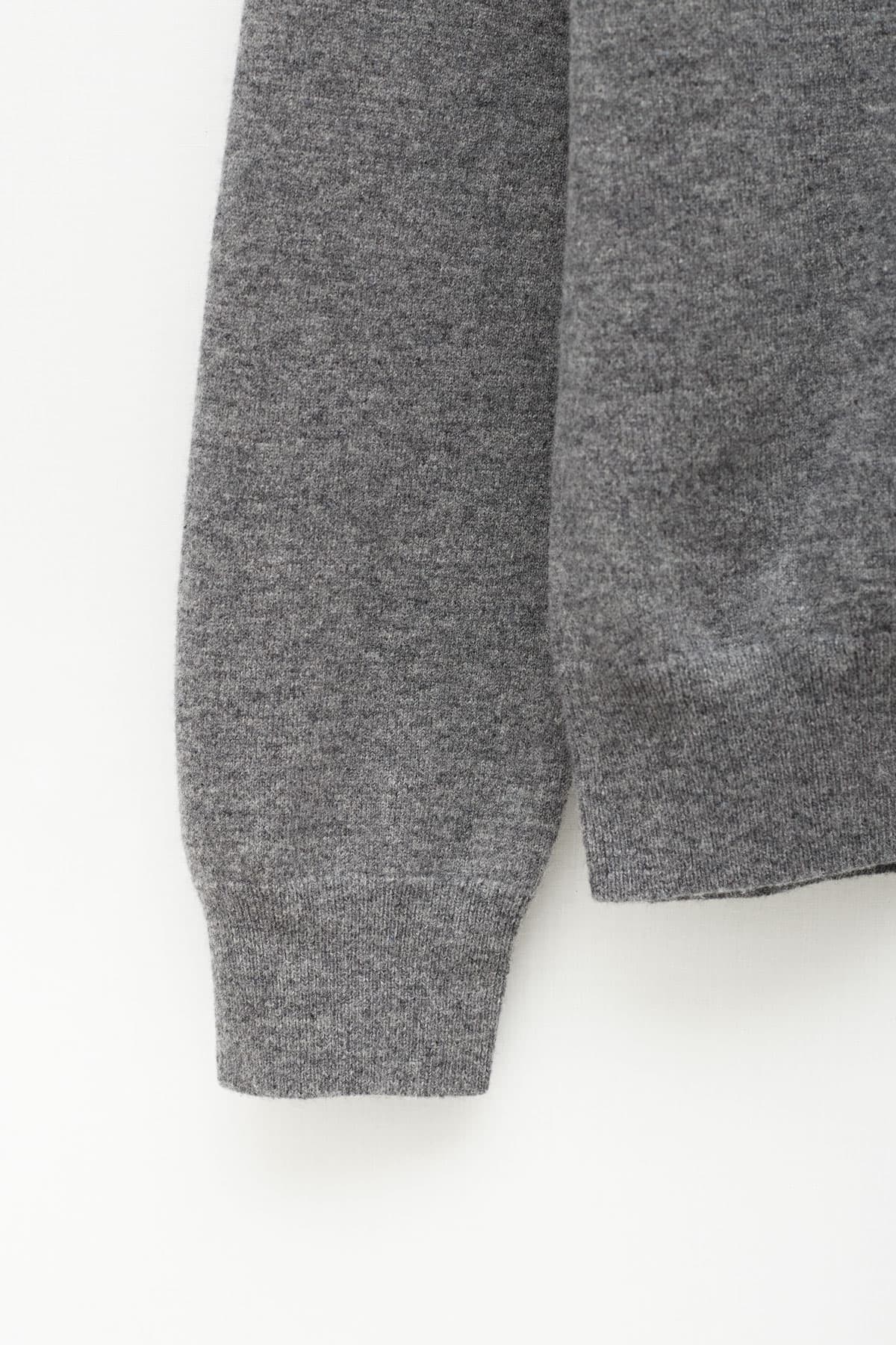 COMME DES GARCONS SHIRT FOREVER TOP GREY CREWNECK IAMNUE