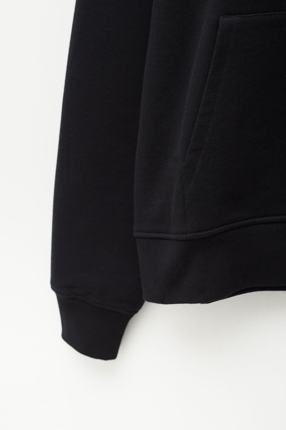 JACQUEMUS BLACK BRODE HOODIE IAMNUE