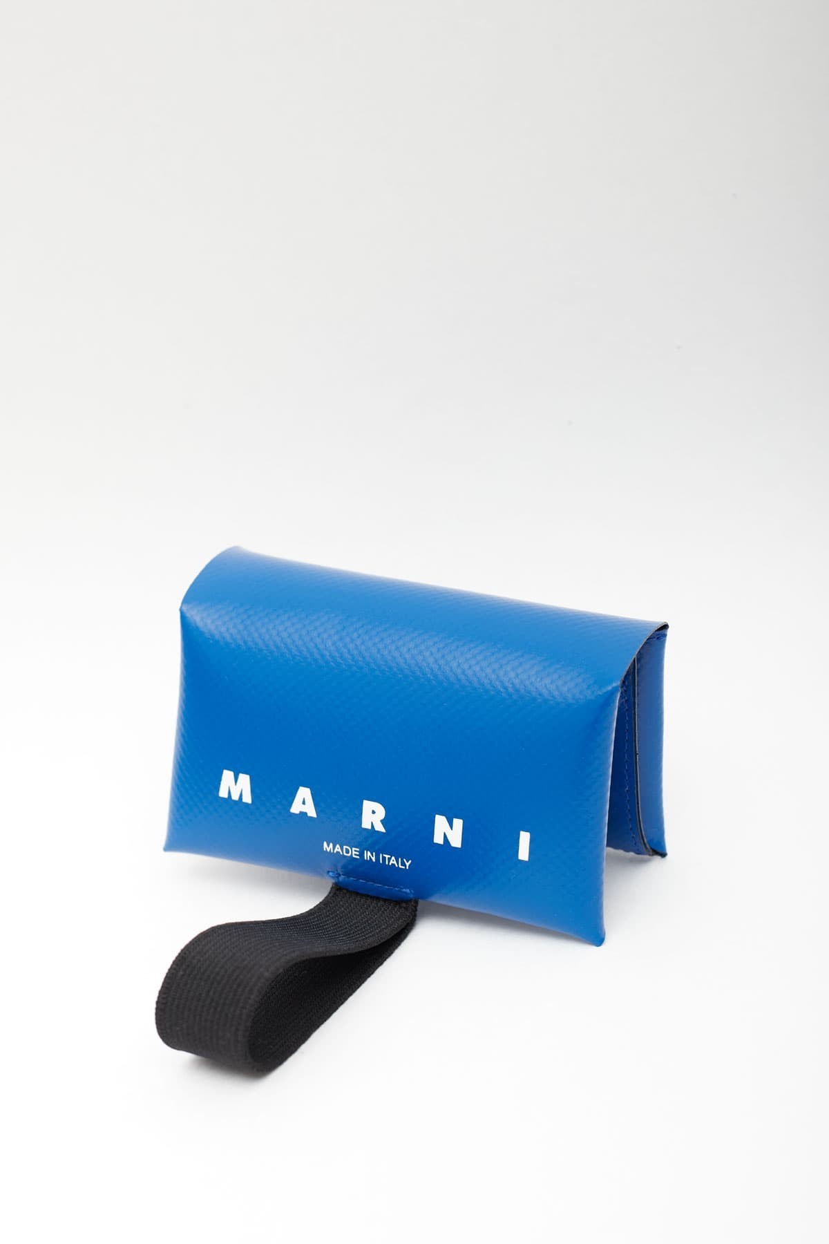 MARNI BLUE PVC ORIGAMI WALLET IAMNUE