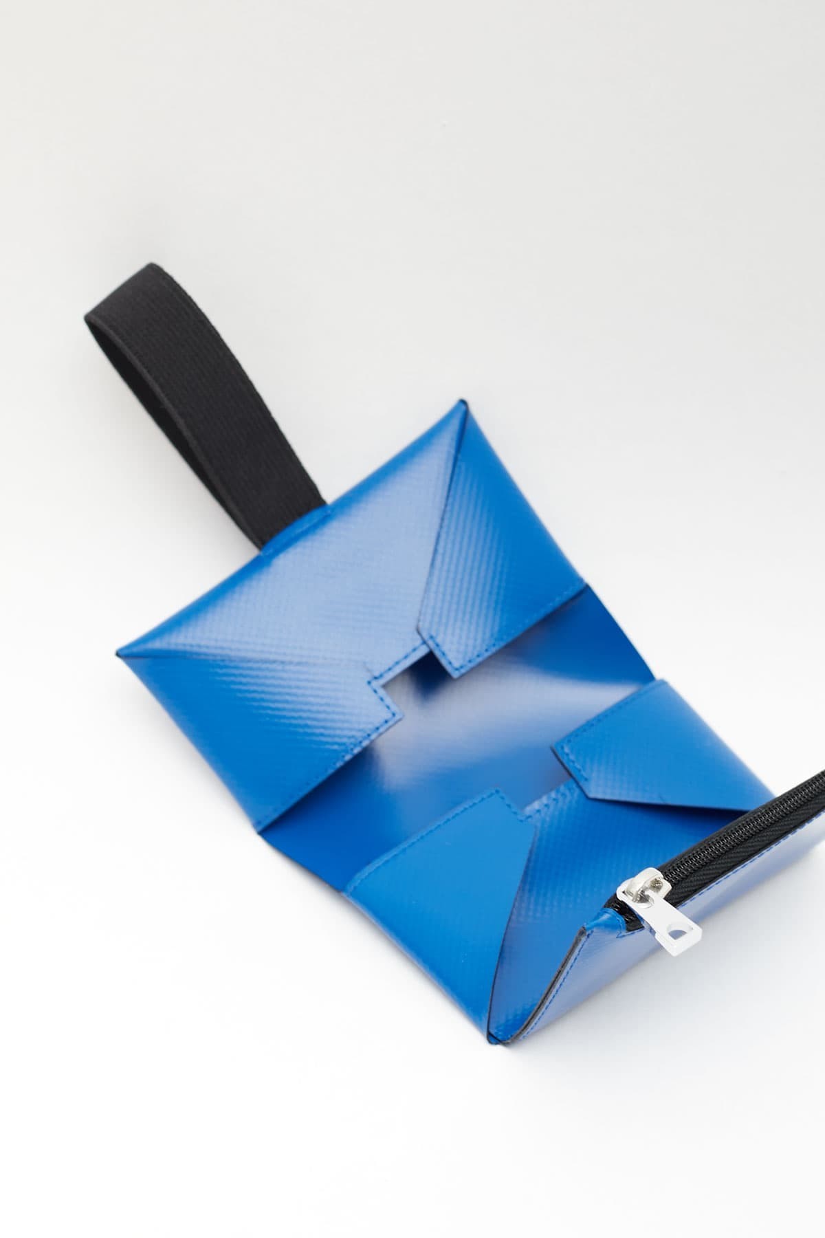 MARNI BLUE PVC ORIGAMI WALLET IAMNUE