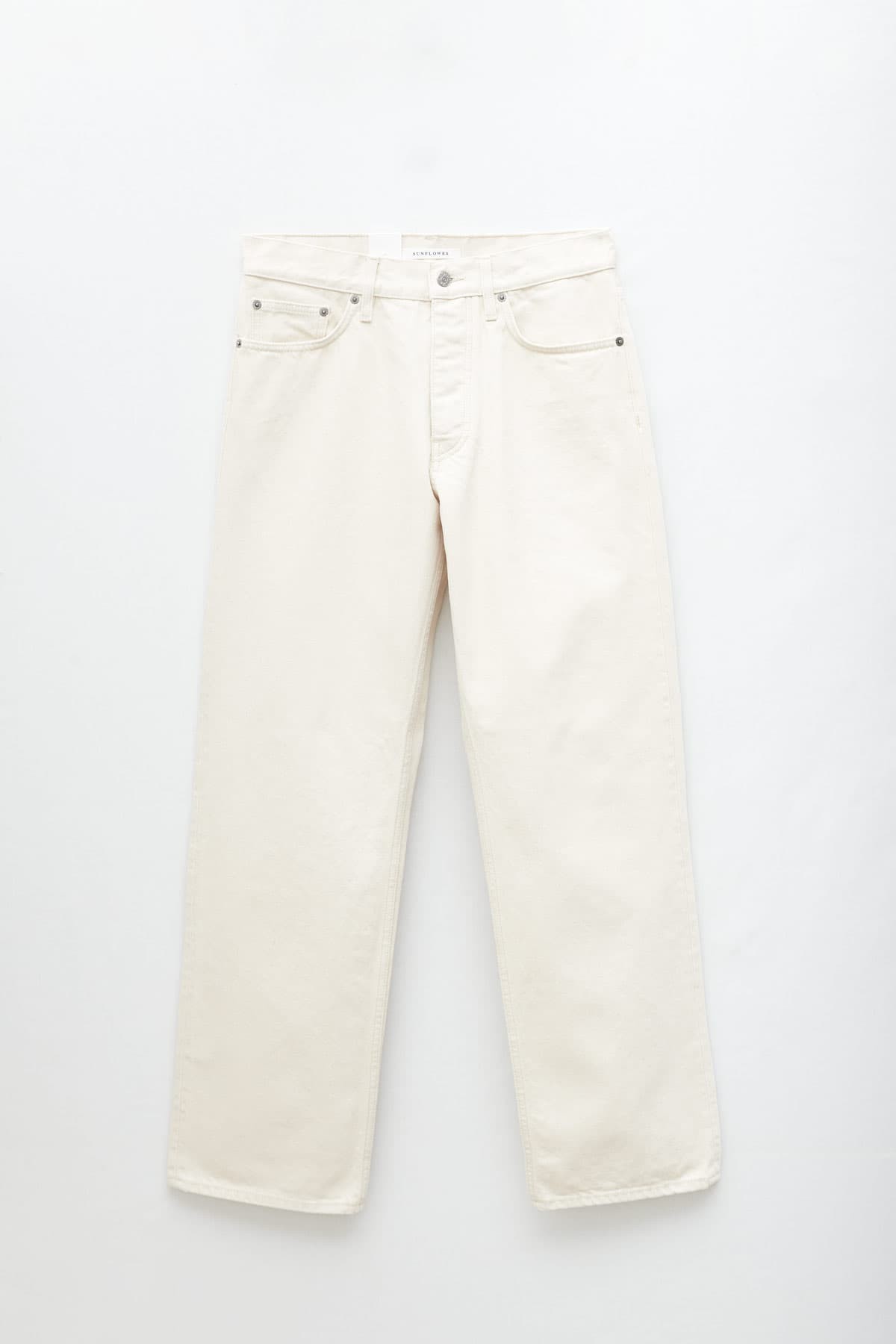 SUNFLOWER ECRU LOOSE DENIM TROUSER IAMNUE