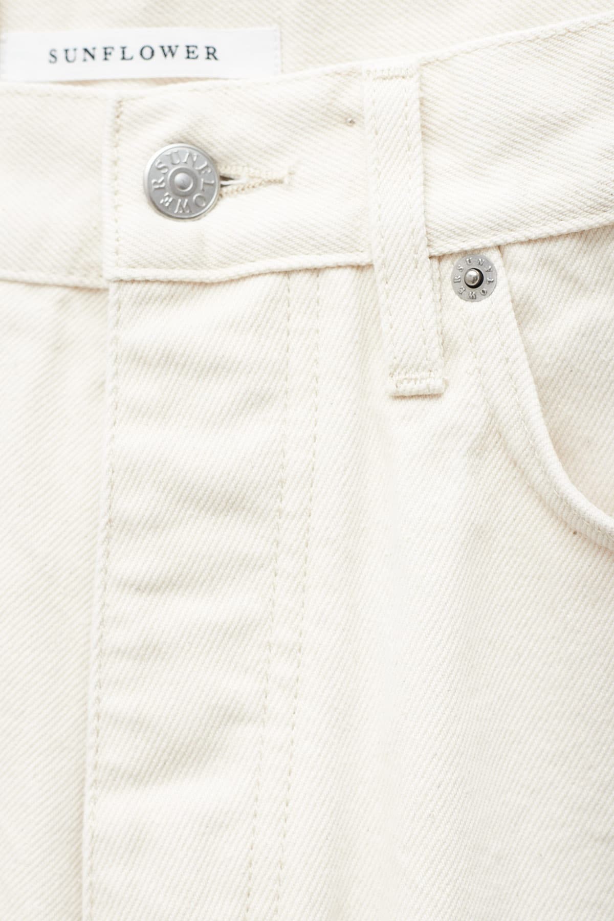 SUNFLOWER ECRU LOOSE DENIM TROUSER IAMNUE