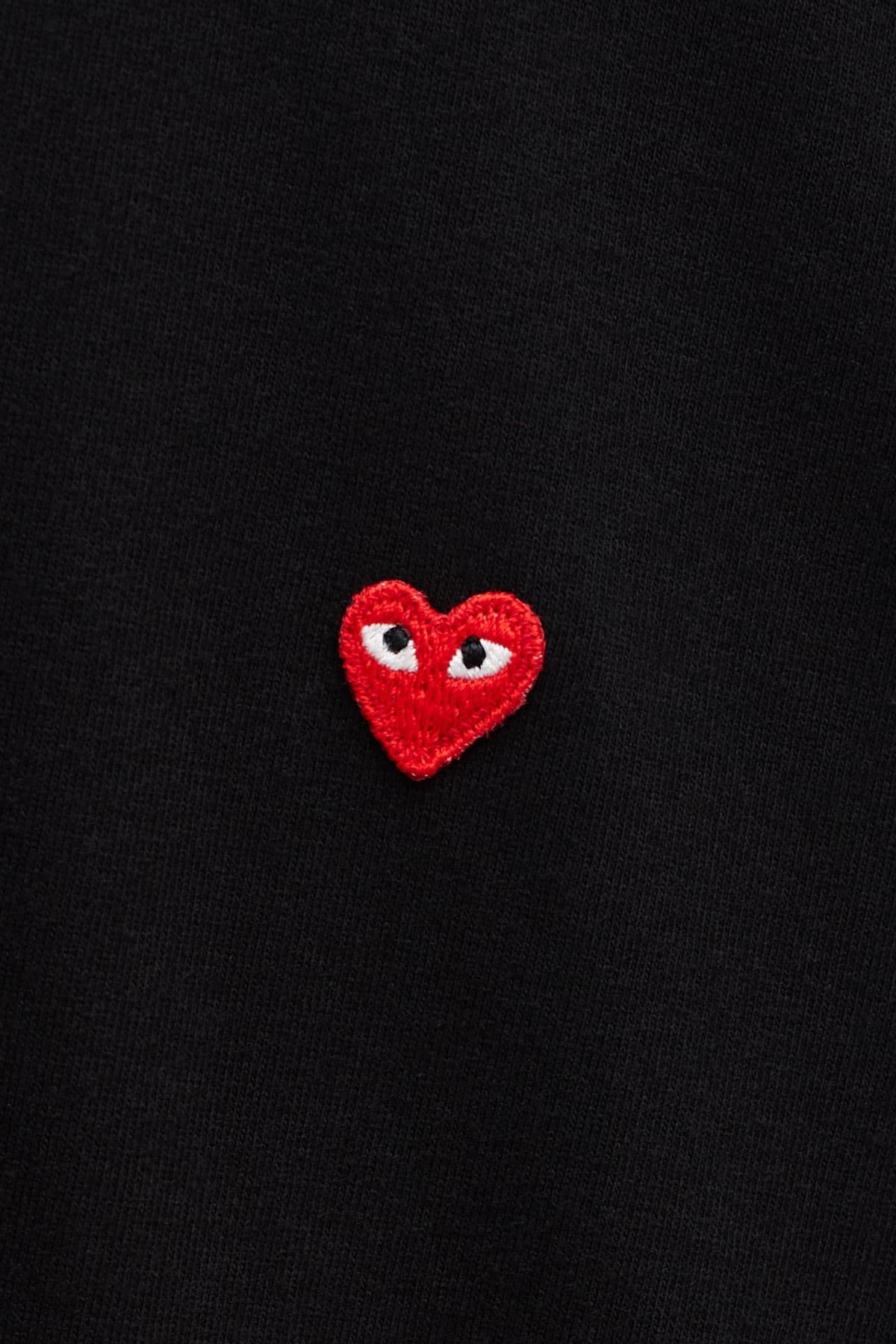 COMME DES GARCONS PLAY BLACK P1T308 LS T-SHIRT IAMNUE