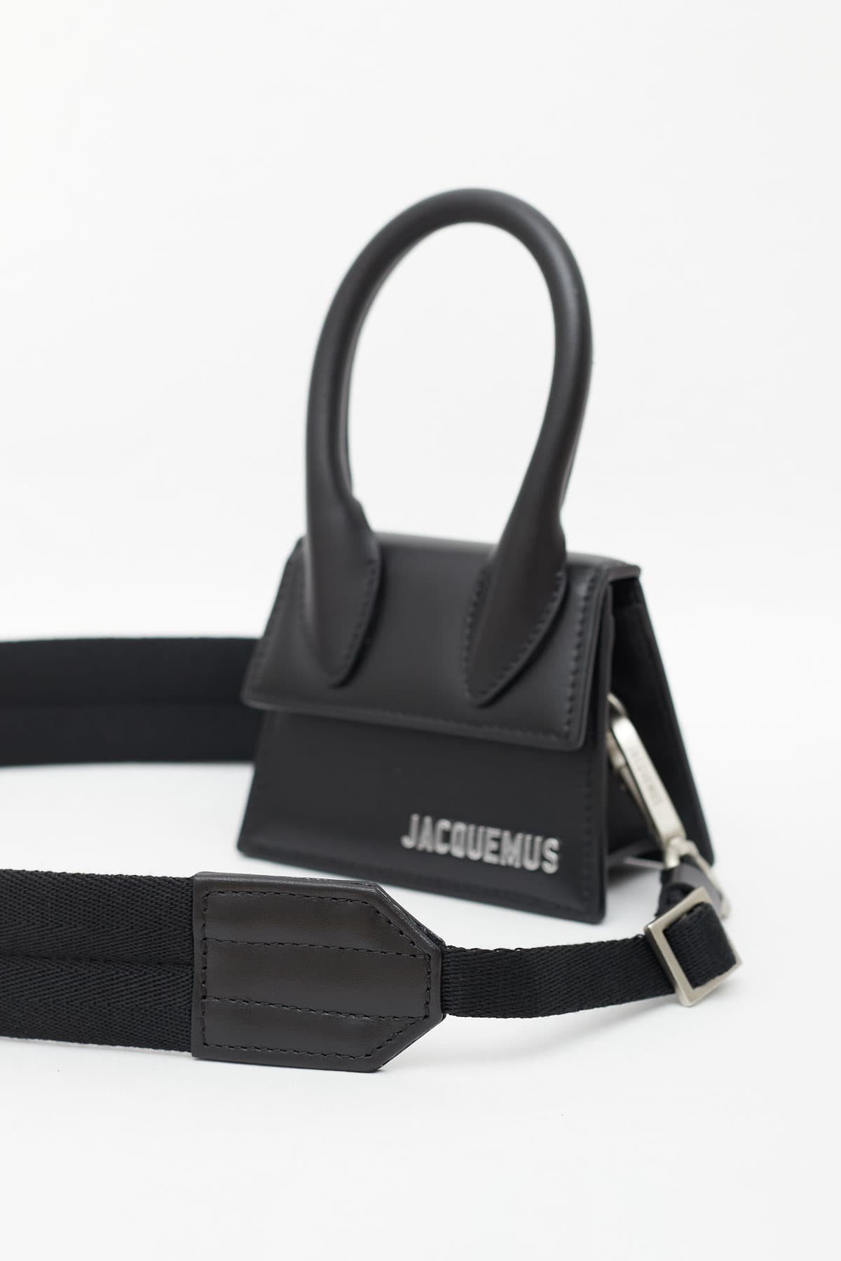 JACQUEMUS BLACK LE CHIQUITO HOMME BAG IAMNUE