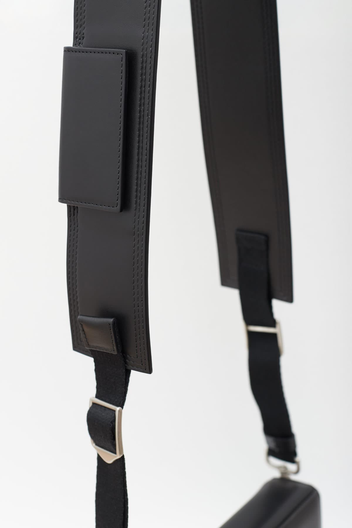 JACQUEMUS BLACK LE BAMBINO HOMME BAG IAMNUE