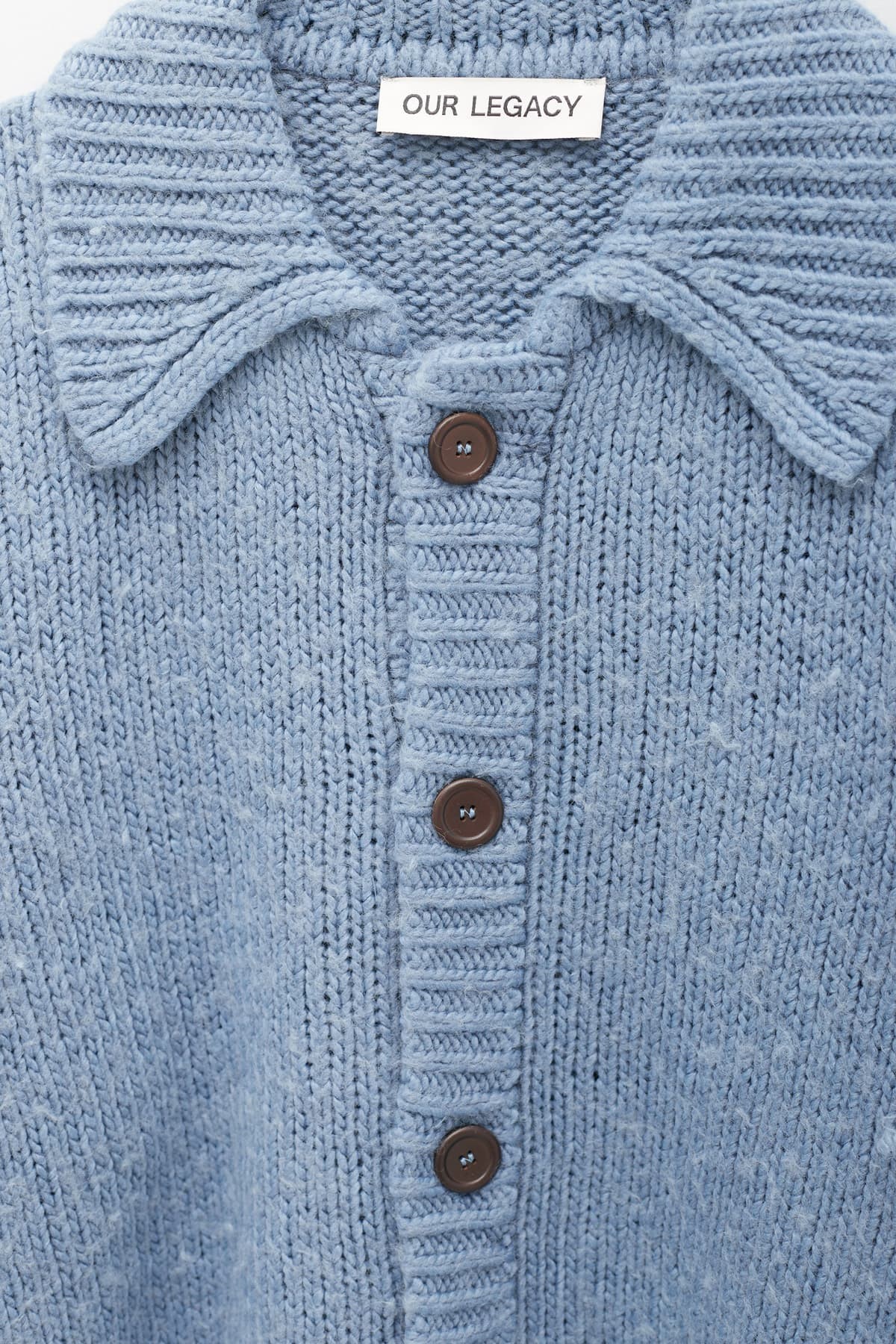 OUR LEGACY FUNKY BLUE BIG CARDIGAN | IAMNUE