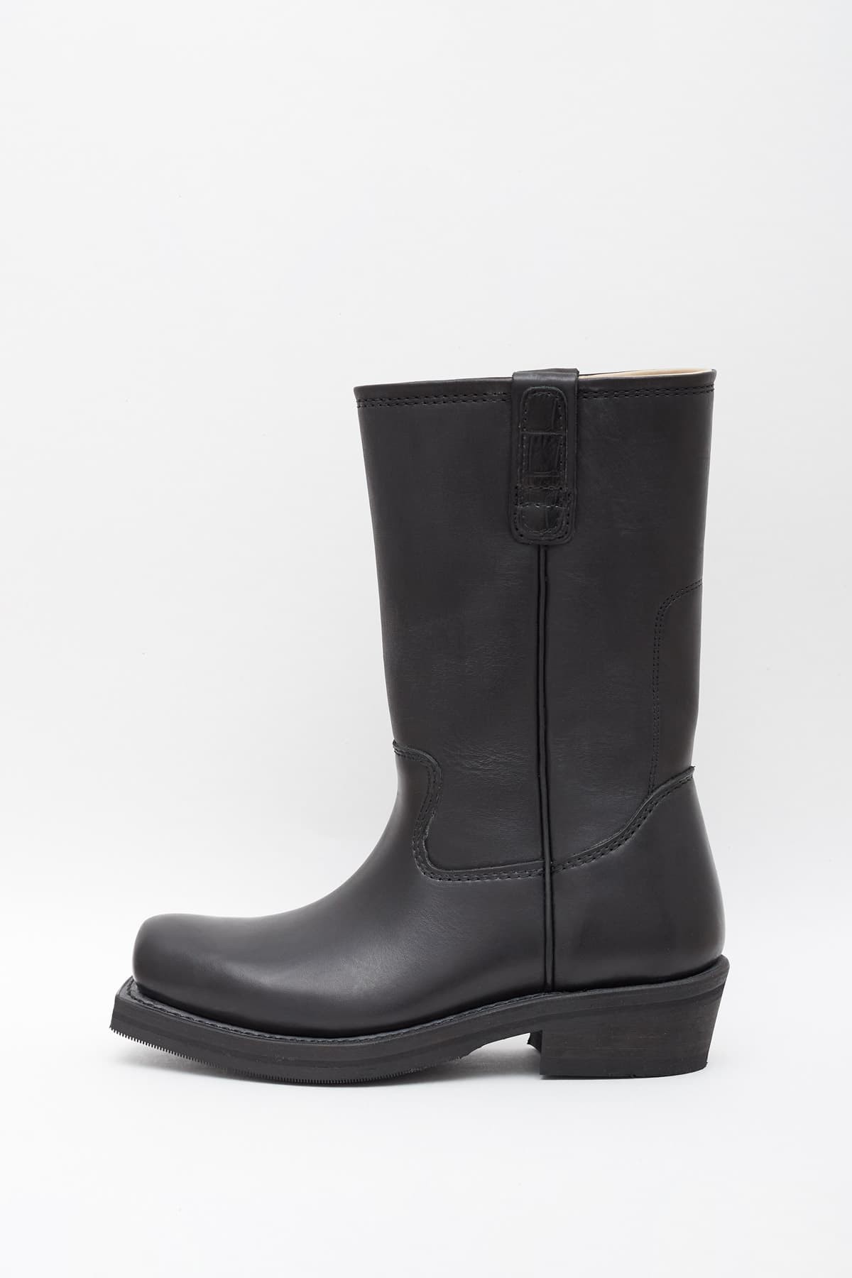 OUR LEGACY BLACK FLAT TOE BOOTS IAMNUE