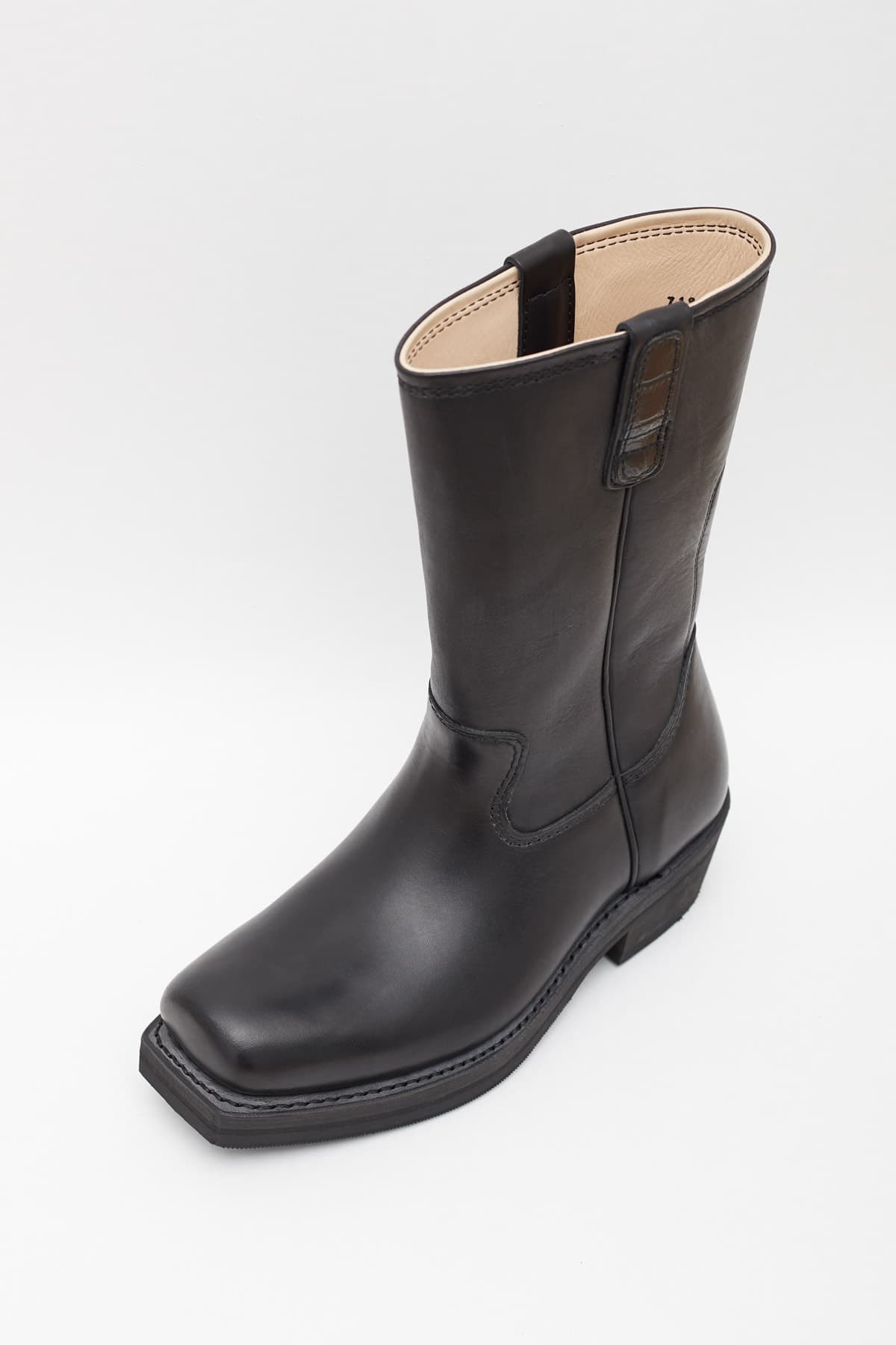OUR LEGACY BLACK FLAT TOE BOOTS IAMNUE
