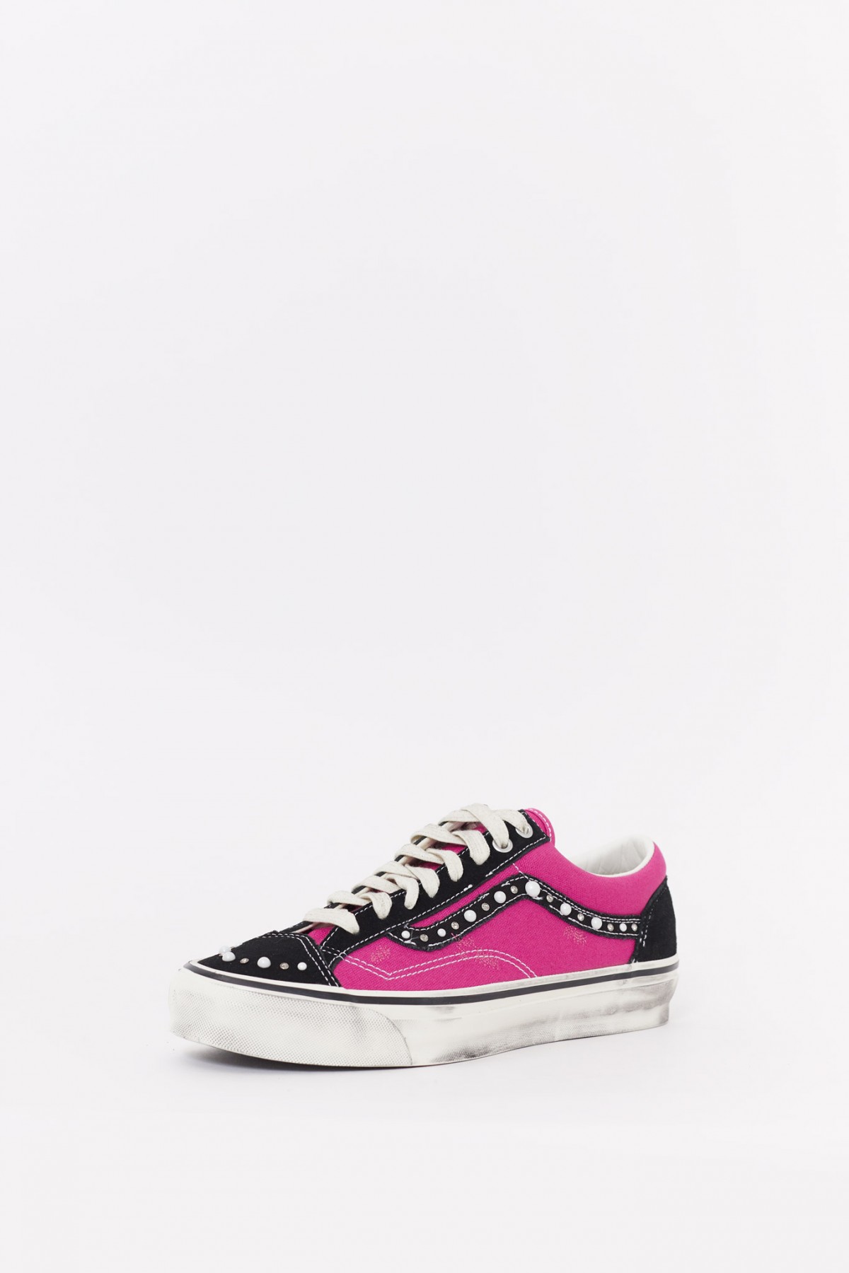 VANS OTW FUCHSIA RED PEARLIZED LX OLD SKOOL 36 SNEAKERS IAMNUE