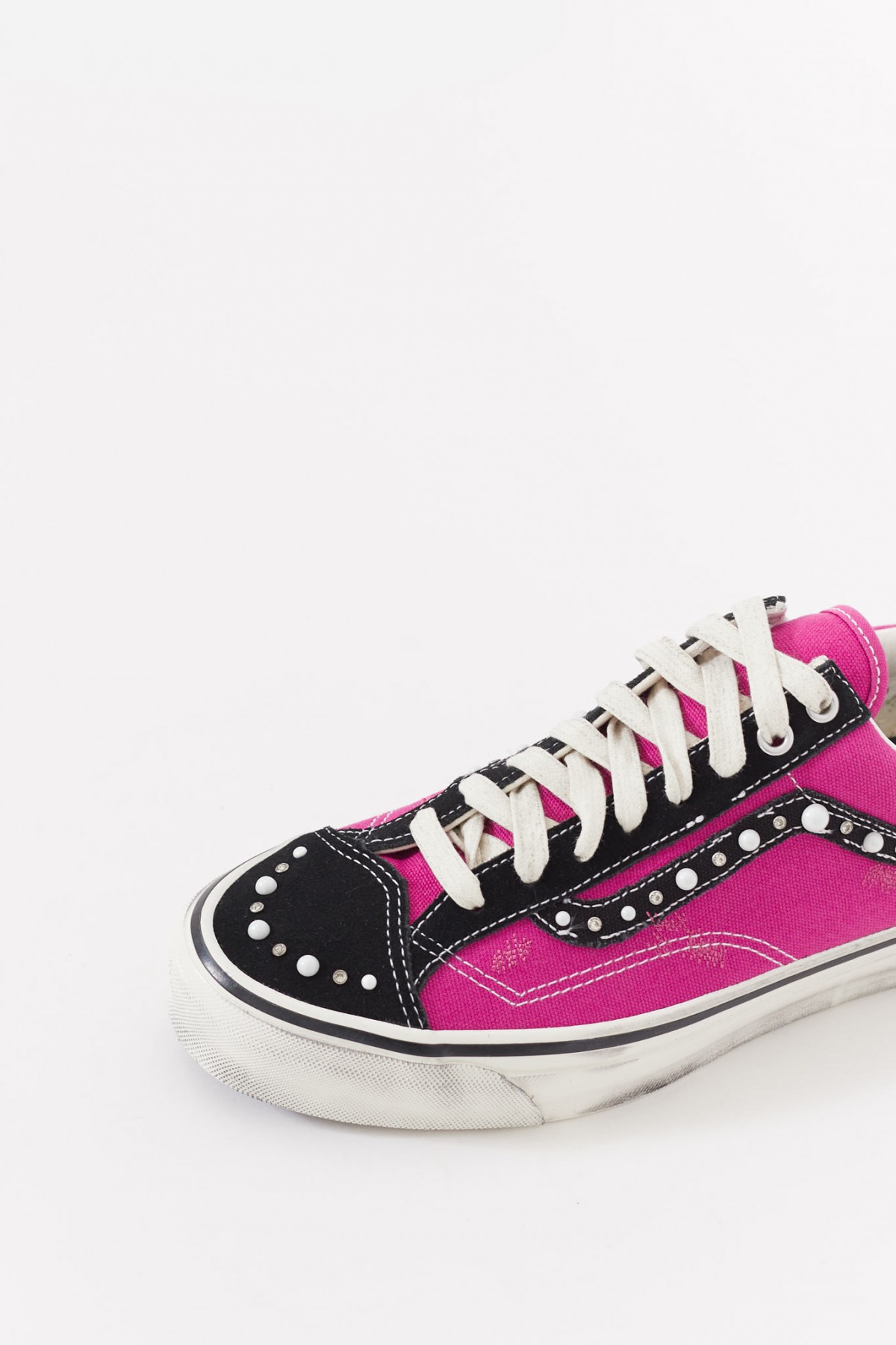 VANS OTW FUCHSIA RED PEARLIZED LX OLD SKOOL 36 SNEAKERS IAMNUE