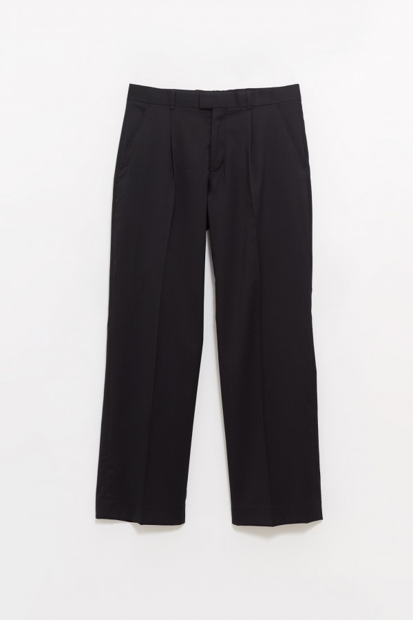 OUR LEGACY BLACK WORSTED SLACK TROUSER IAMNUE