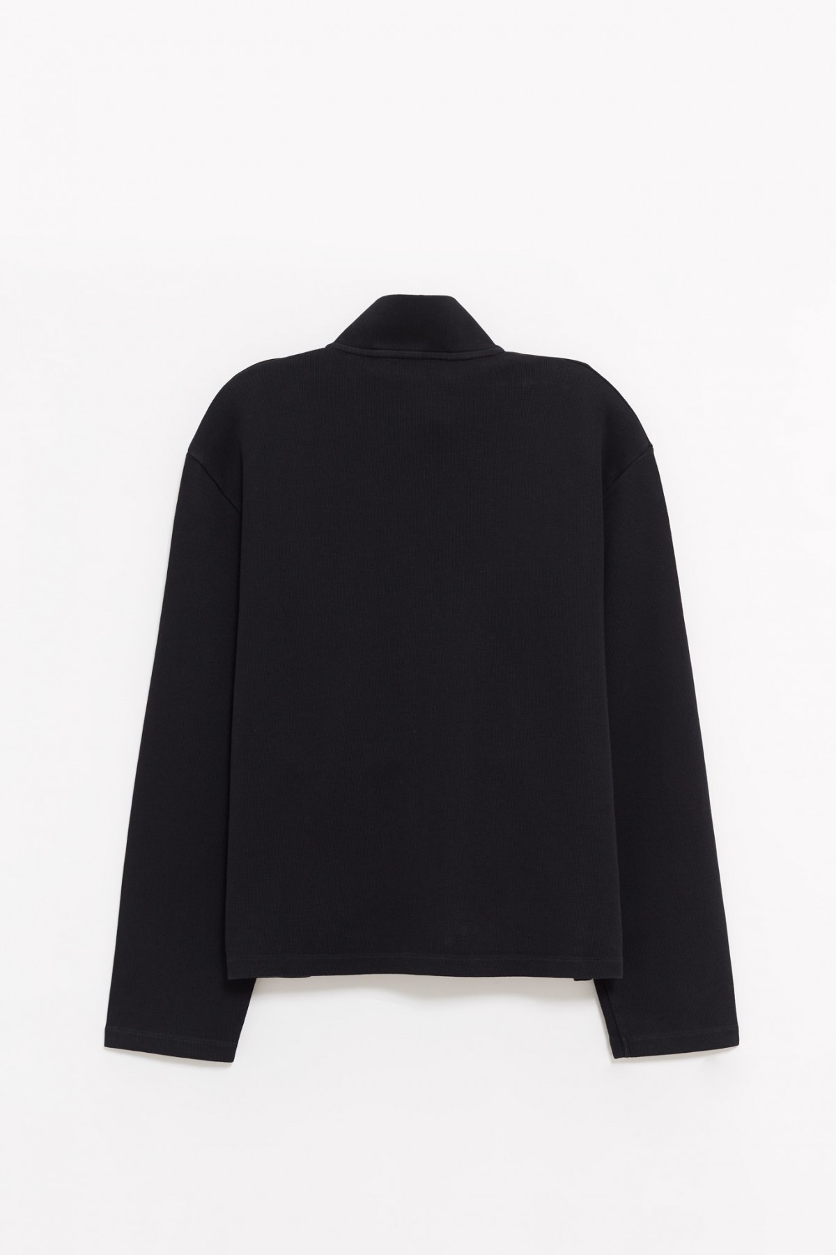 OUR LEGACY BLACK ATHLETIC SHRUNKEN FULLZIP JACKET IAMNUE