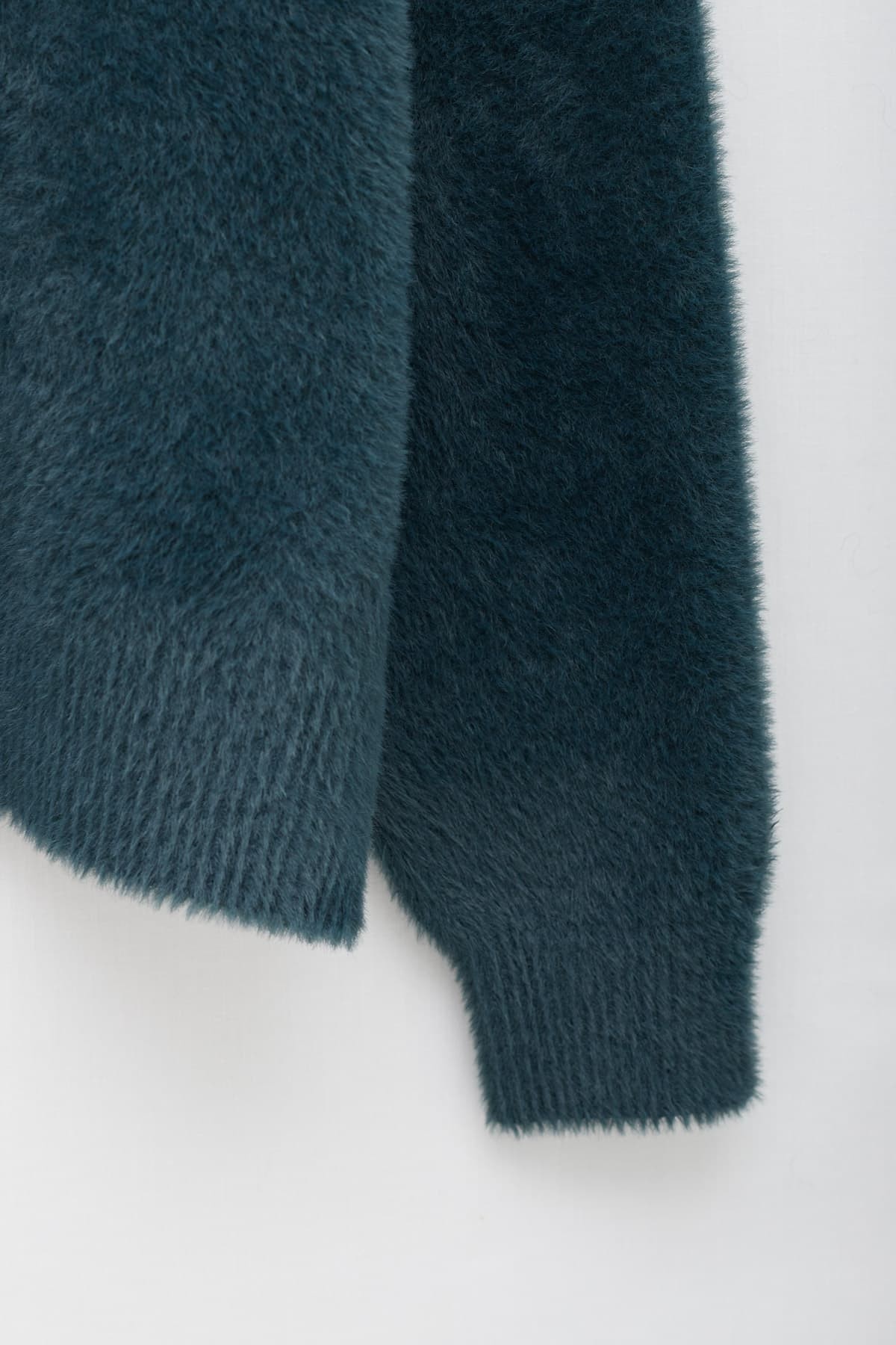 Stussy Shaggy Cardigan Dark Green-