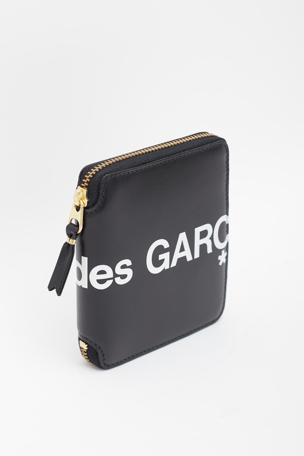 COMME DES GARCONS BLACK HUGE LOGO WALLET | IAMNUE